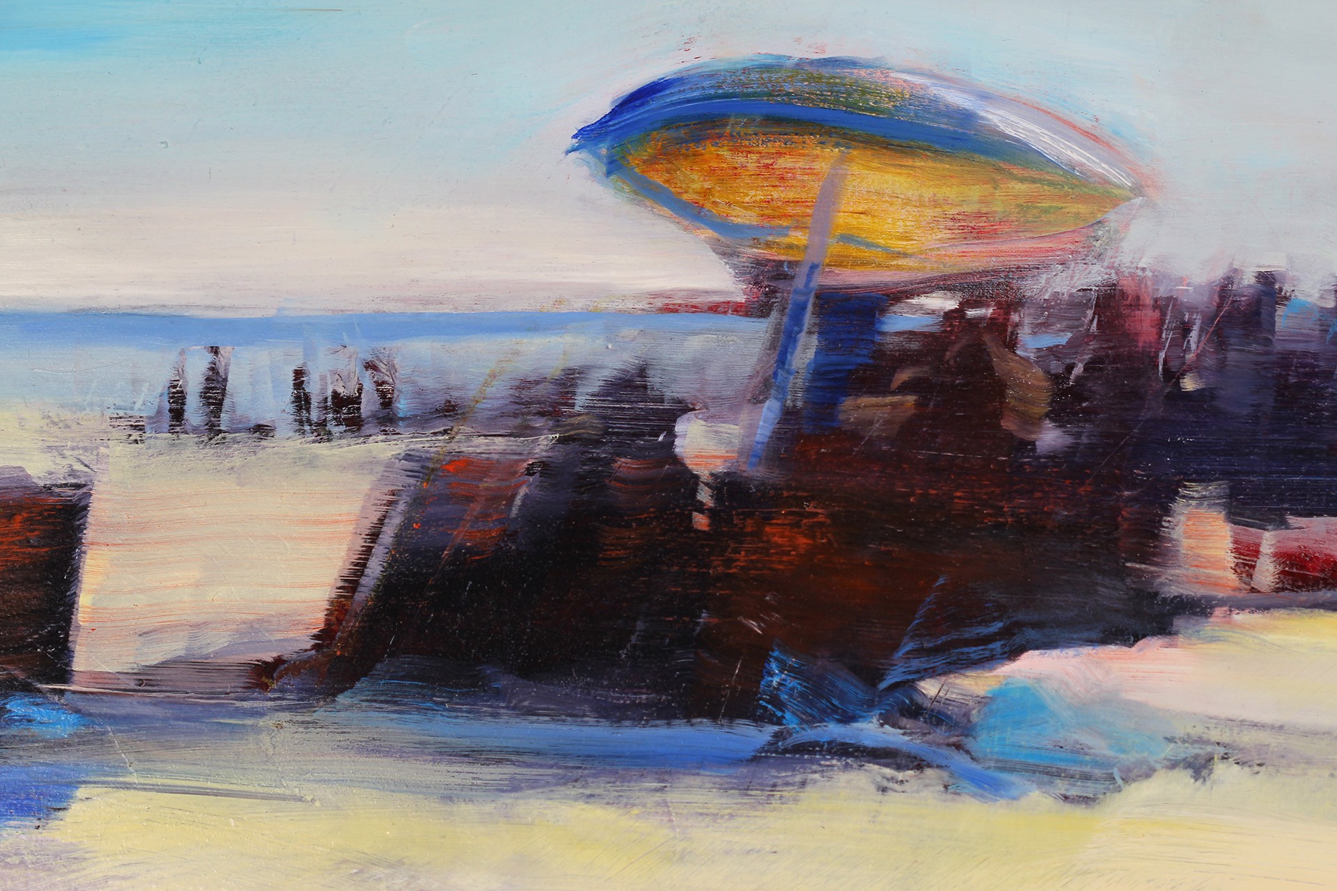 Beach Contrast by David Allen Dunlop