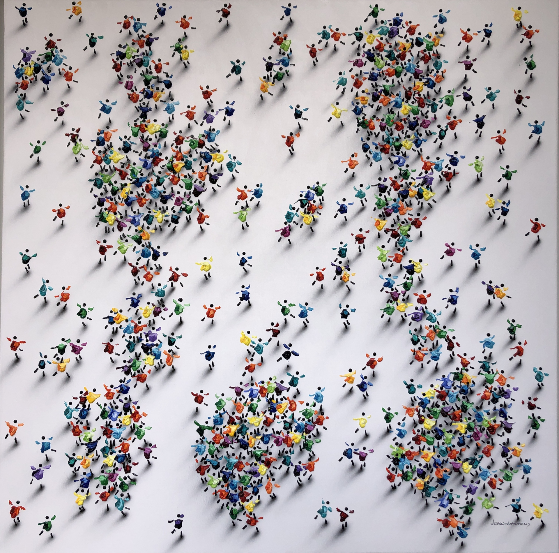 Crowd 1904 by Jane Waterous