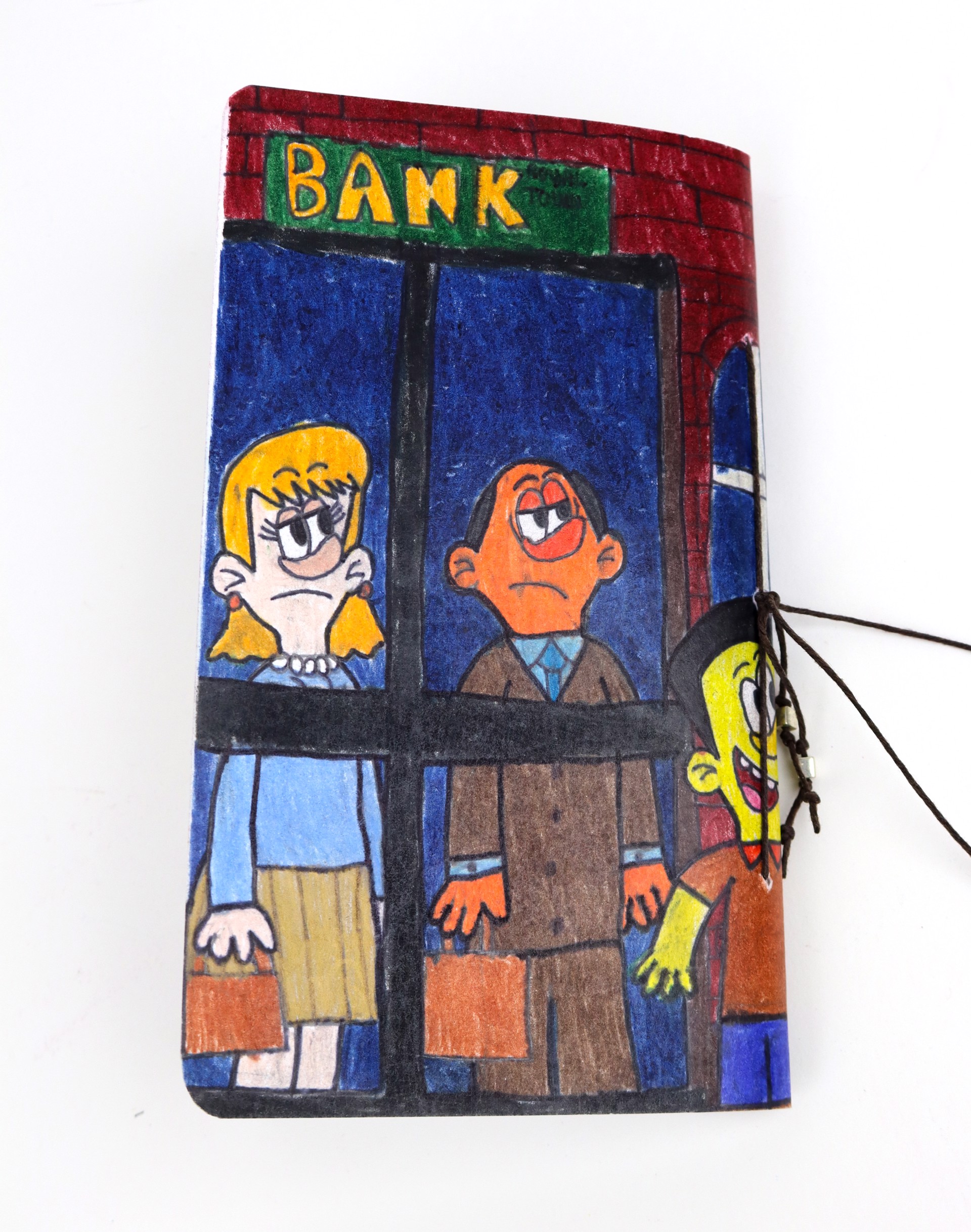 Banker's Hours Handmade Booklet Journal by Maurice Barnes