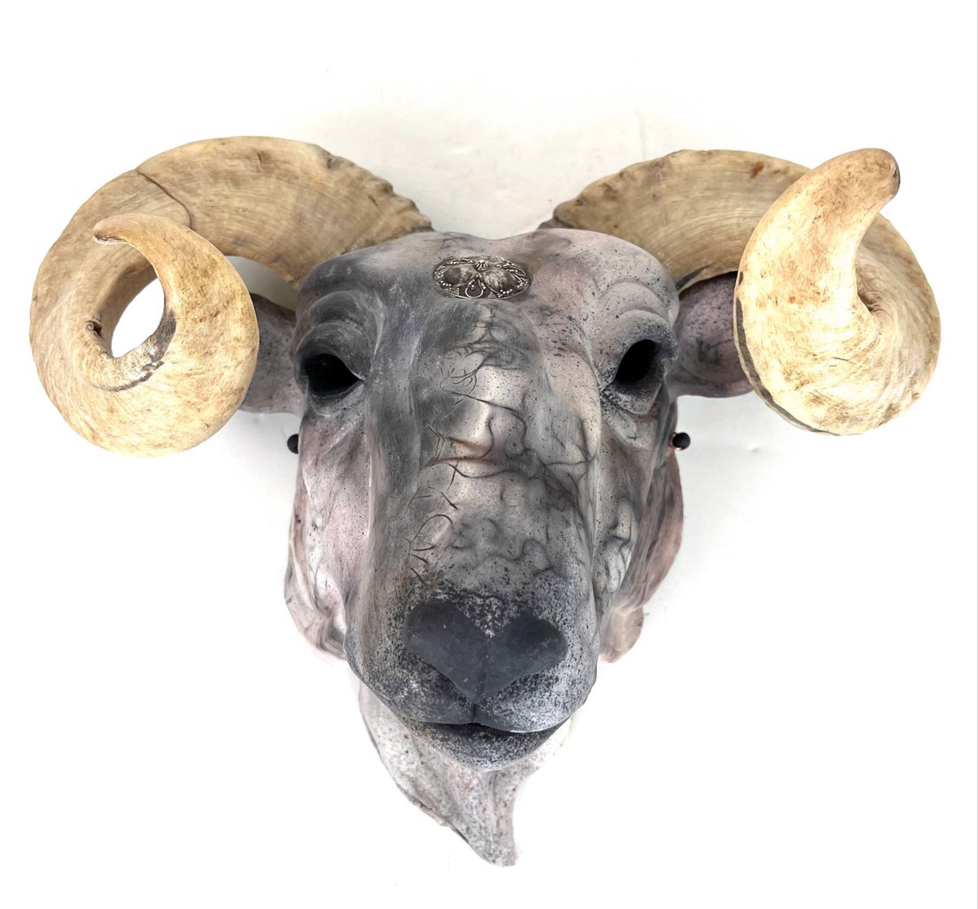 Ram Mask by Nancy Jacobsohn
