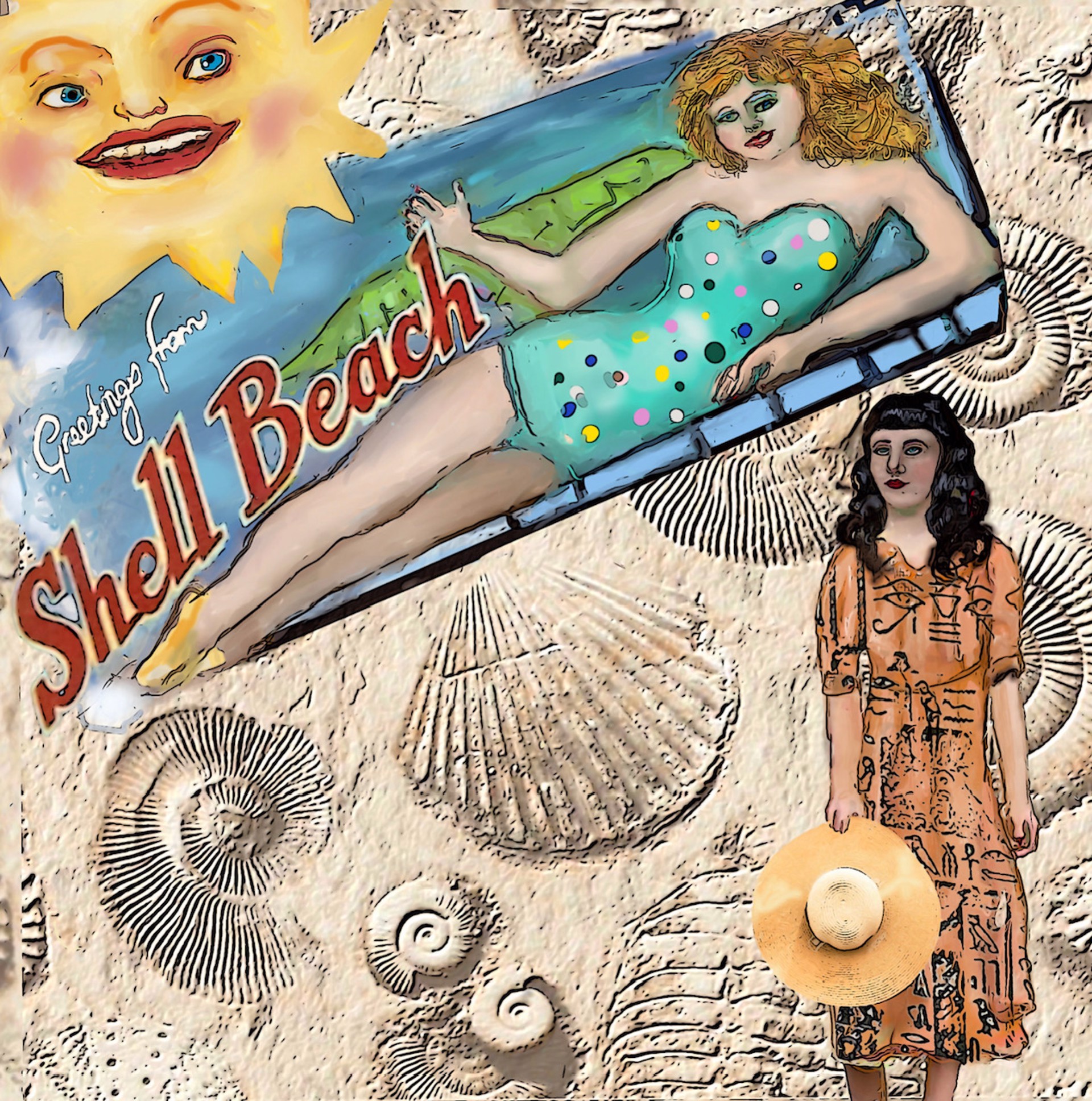 Shell Beach by Deborah McMillion Nering