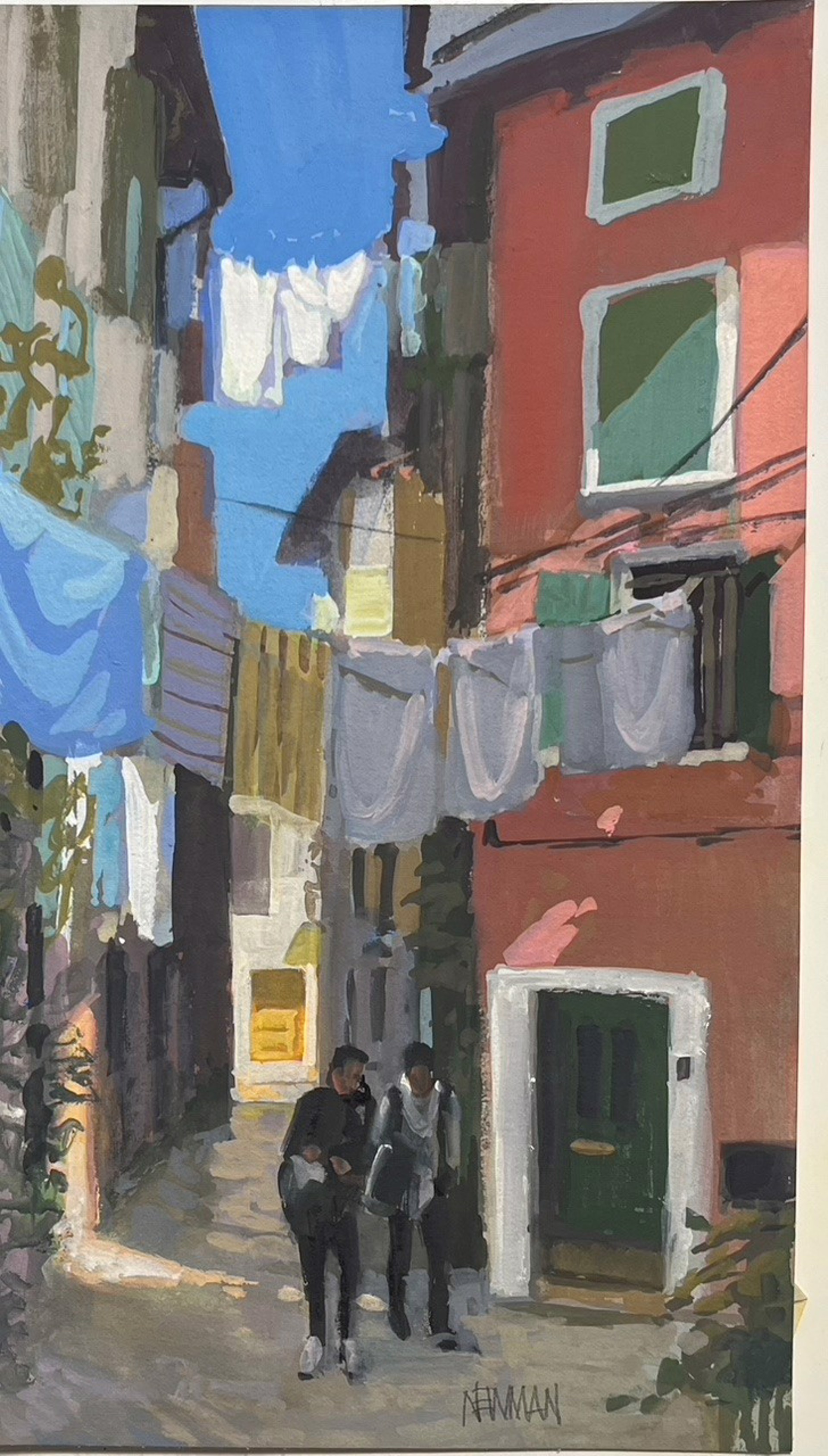 Laundry Day, Rovinj by Kathleen Newman
