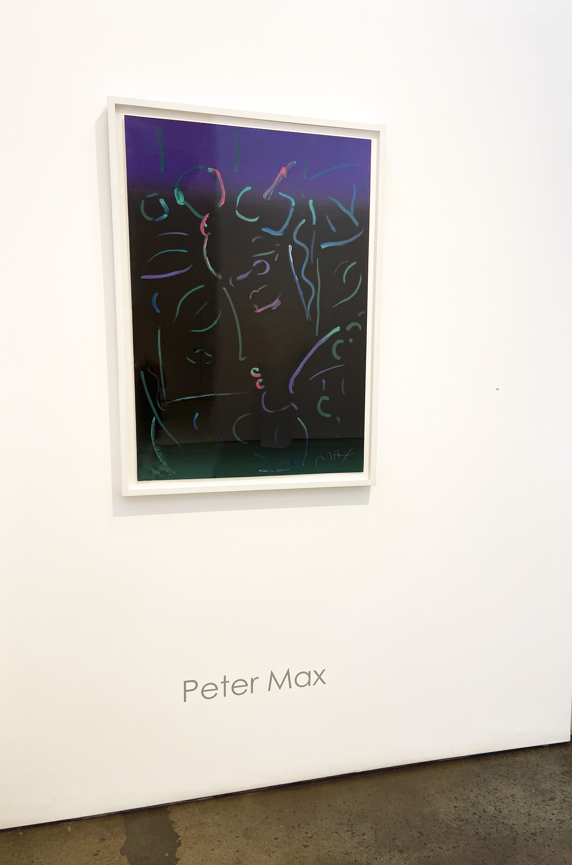 Midnight Profile by Peter Max