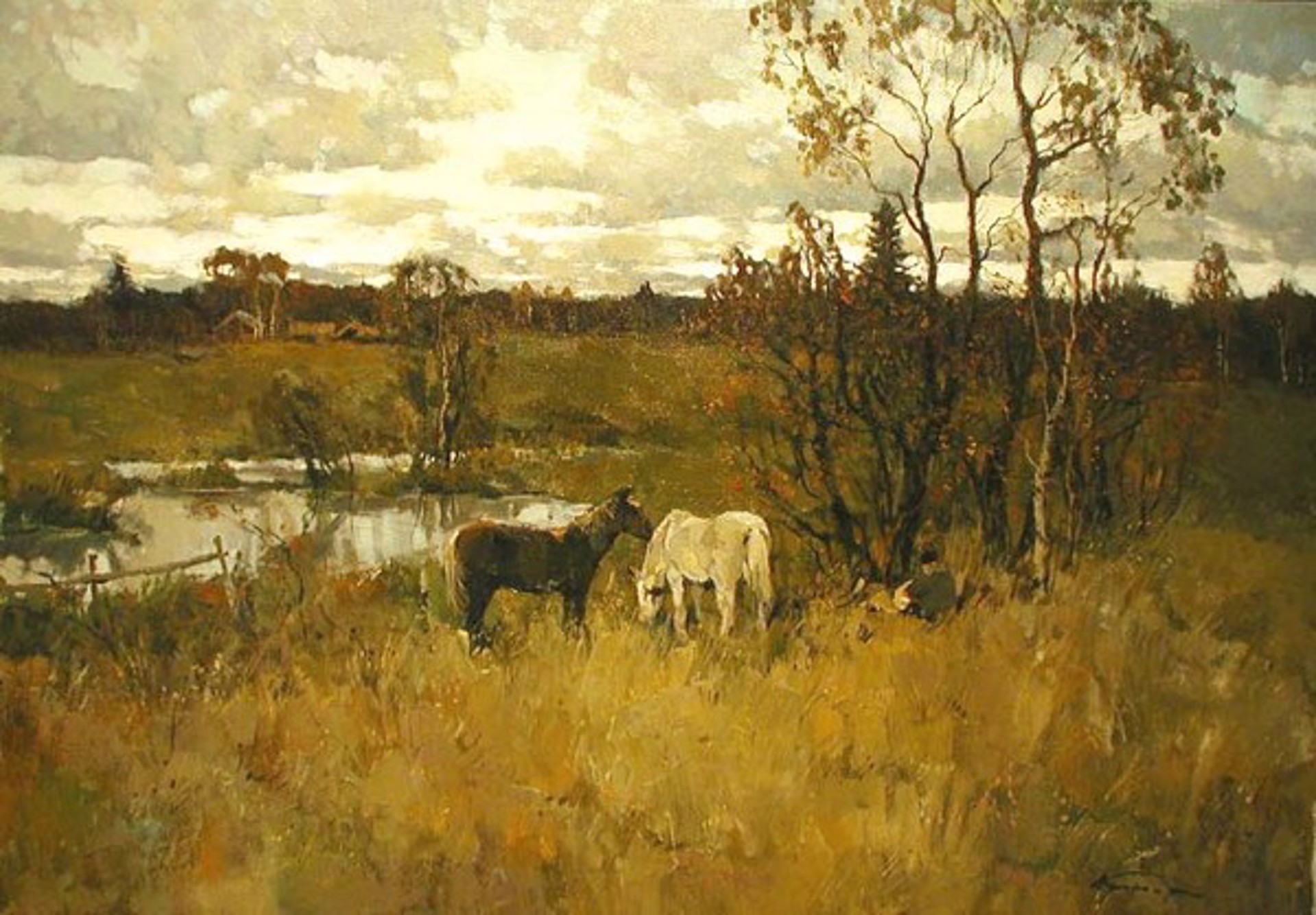 In the Meadow by Alexander Kremer