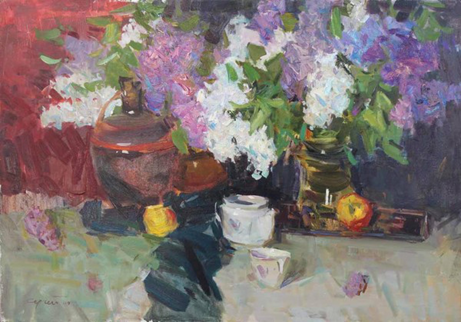 Smell of the Lilacs by Sergei Kovalenko