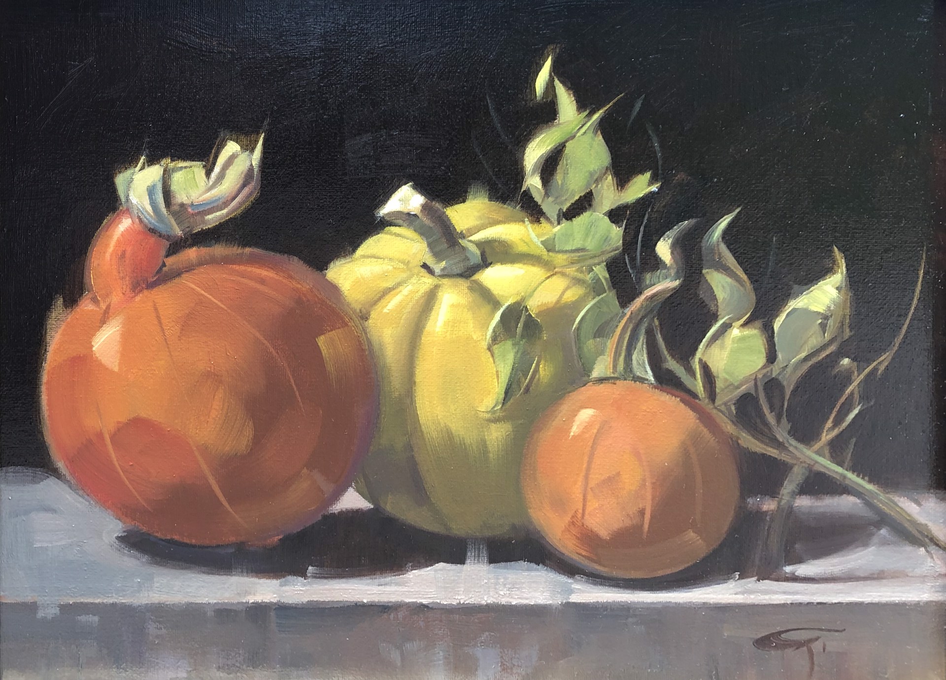Gourds II by Gerald Griffin