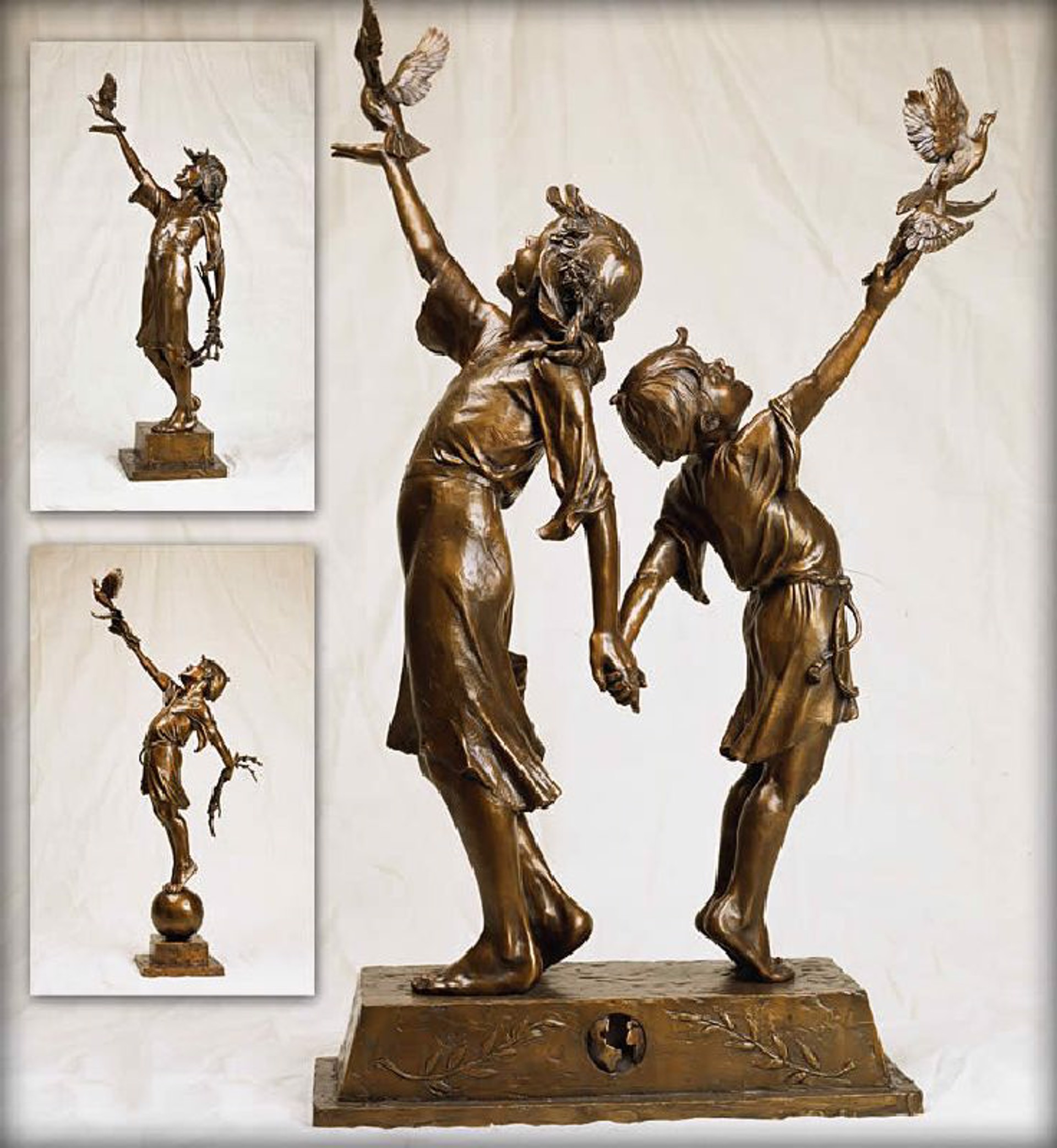 Children of Peace by Gary Lee Price (sculptor)