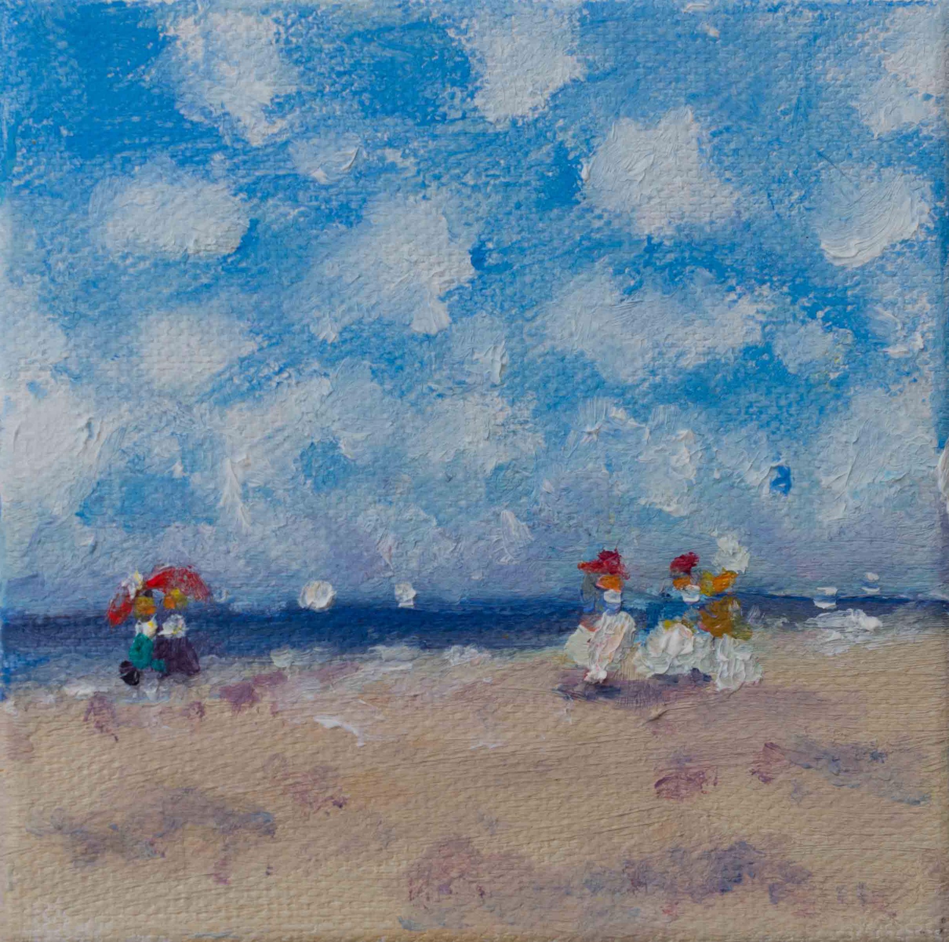 Beach Day 5 by Ann Weibel