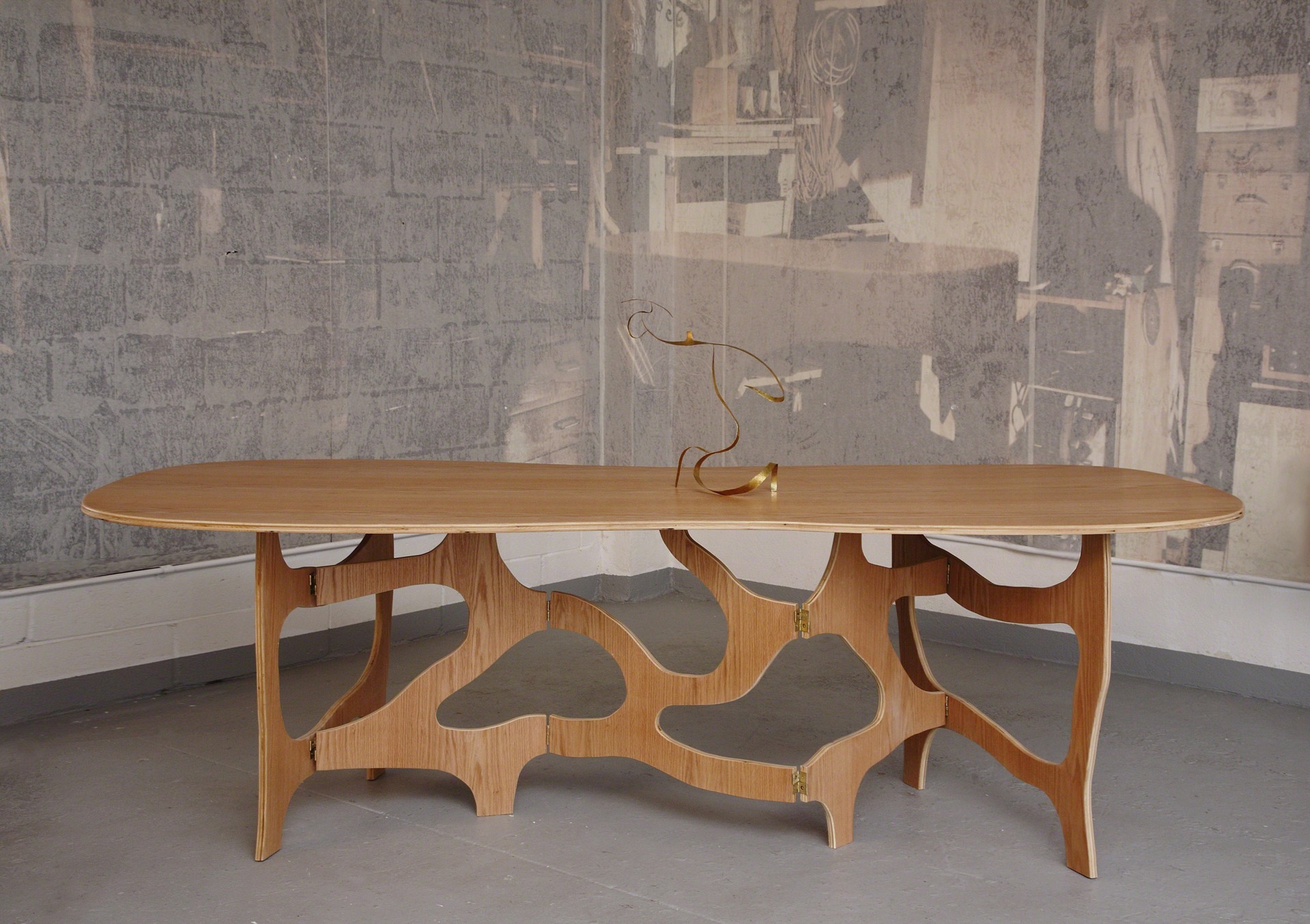 "Meanders"  Dining Table by Jacques Jarrige