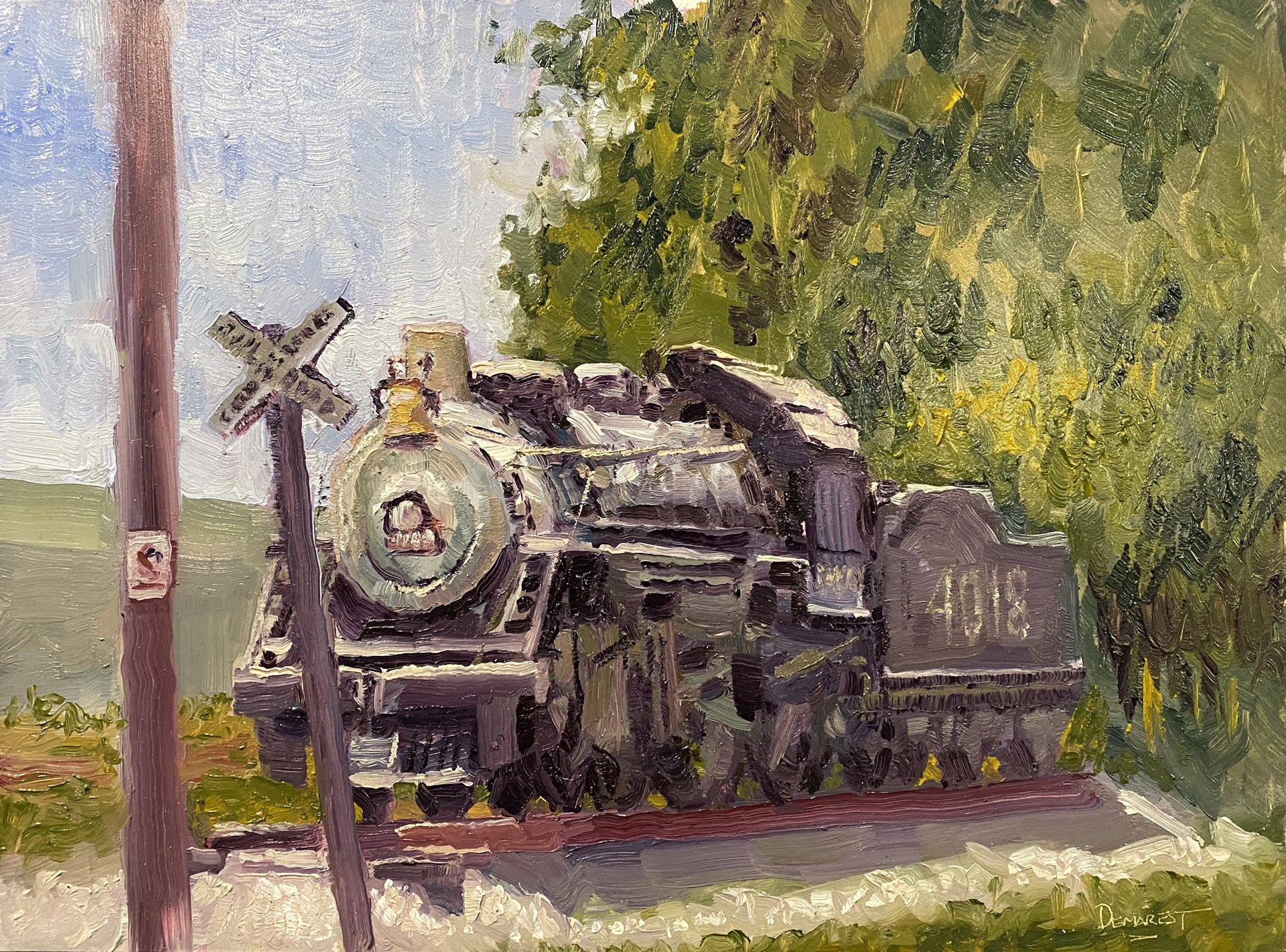 #4018 Frisco War Babie Locomotive by Delton Demarest