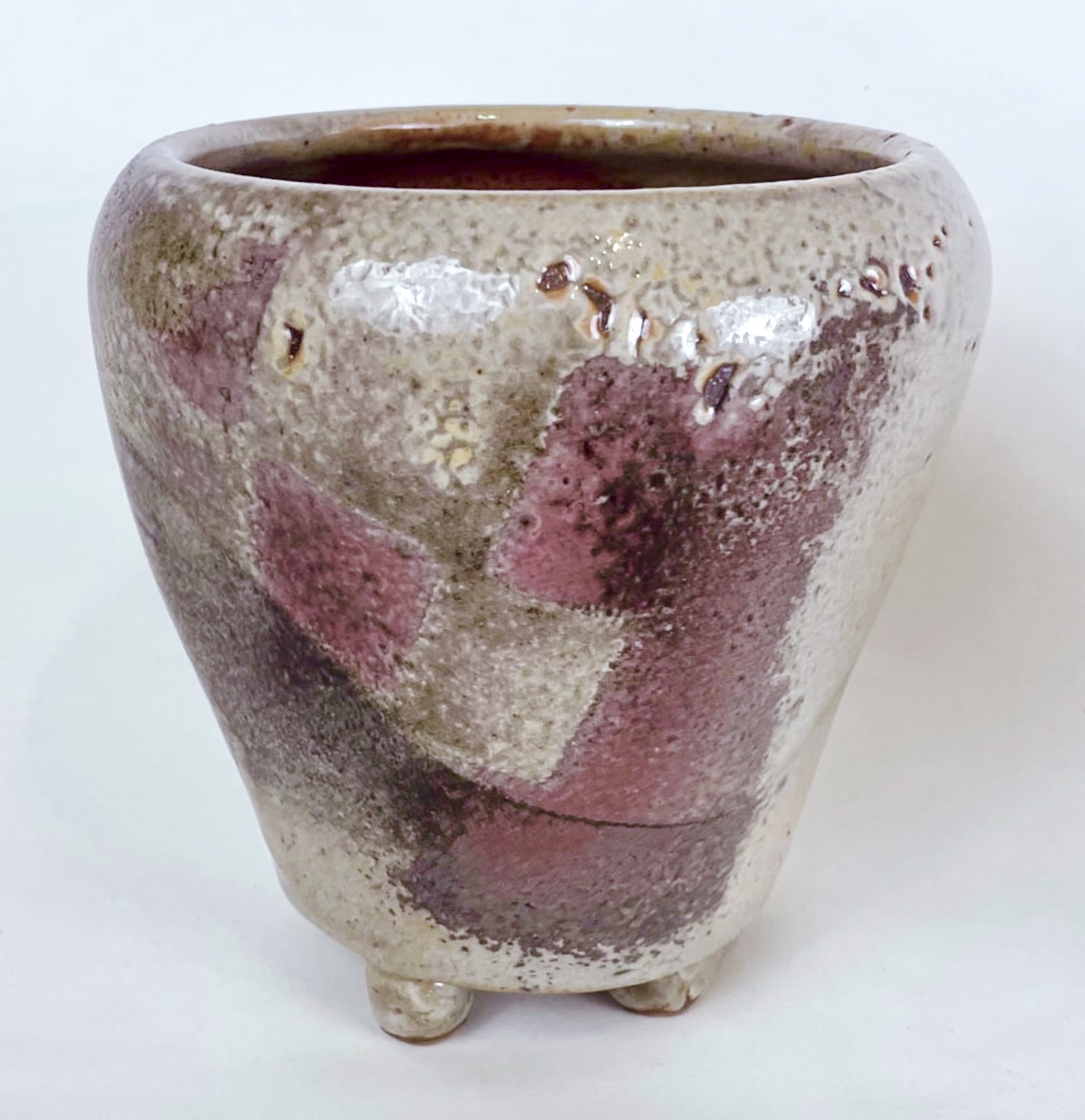 Purple Moon Vase by Steve Wolf