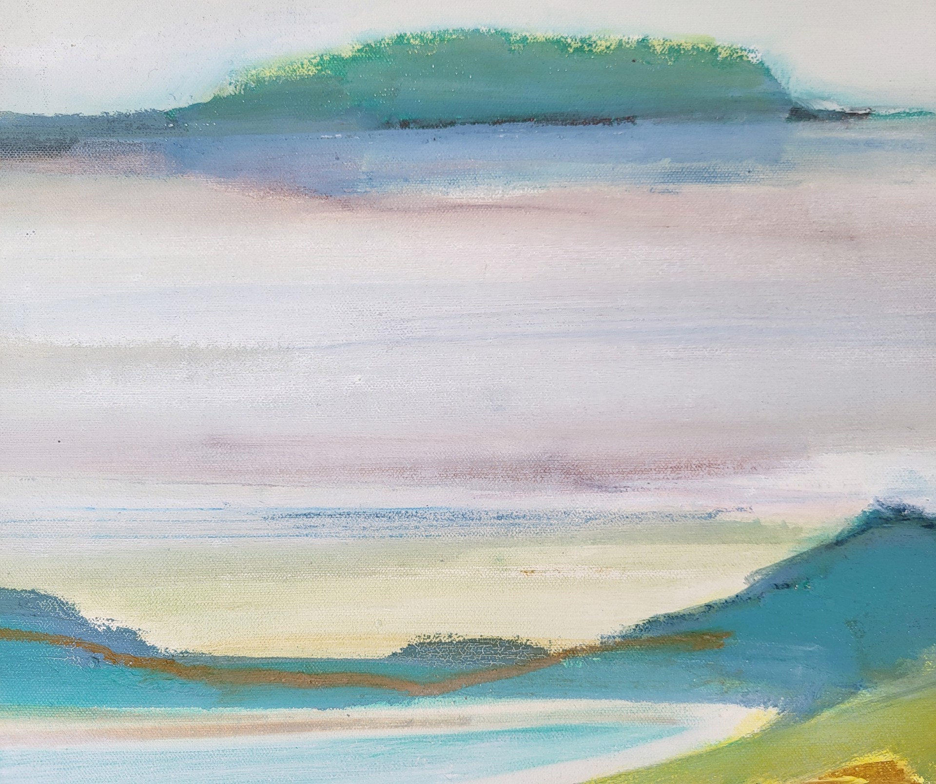ALL I NEED IS THE SMELL OF THE SEA I by CHRISTINA THWAITES (Landscape)