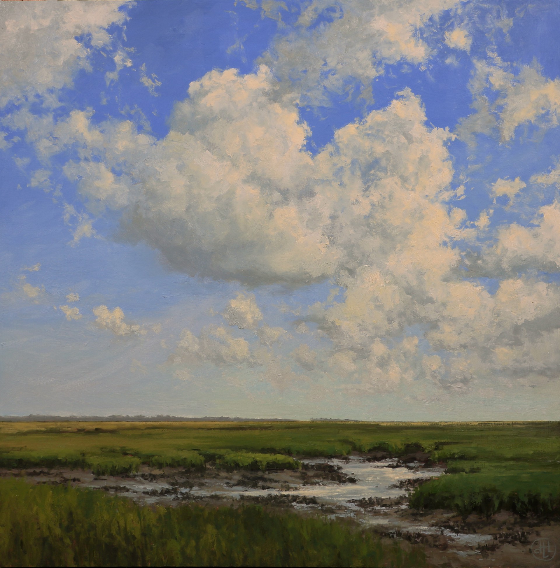 Scattered Clouds by Dottie Leatherwood