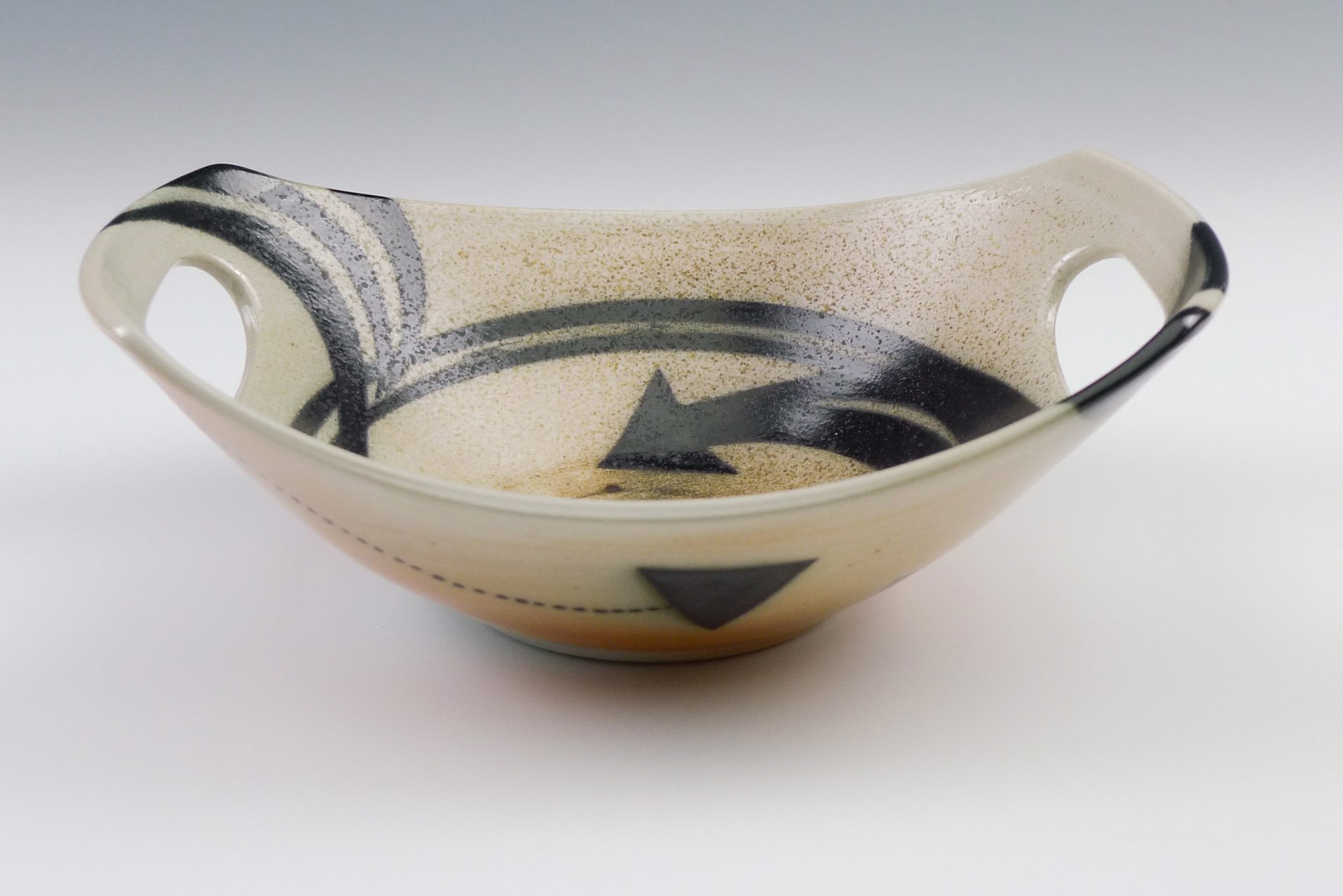 Bowl with Handles by Joanne Kirkland