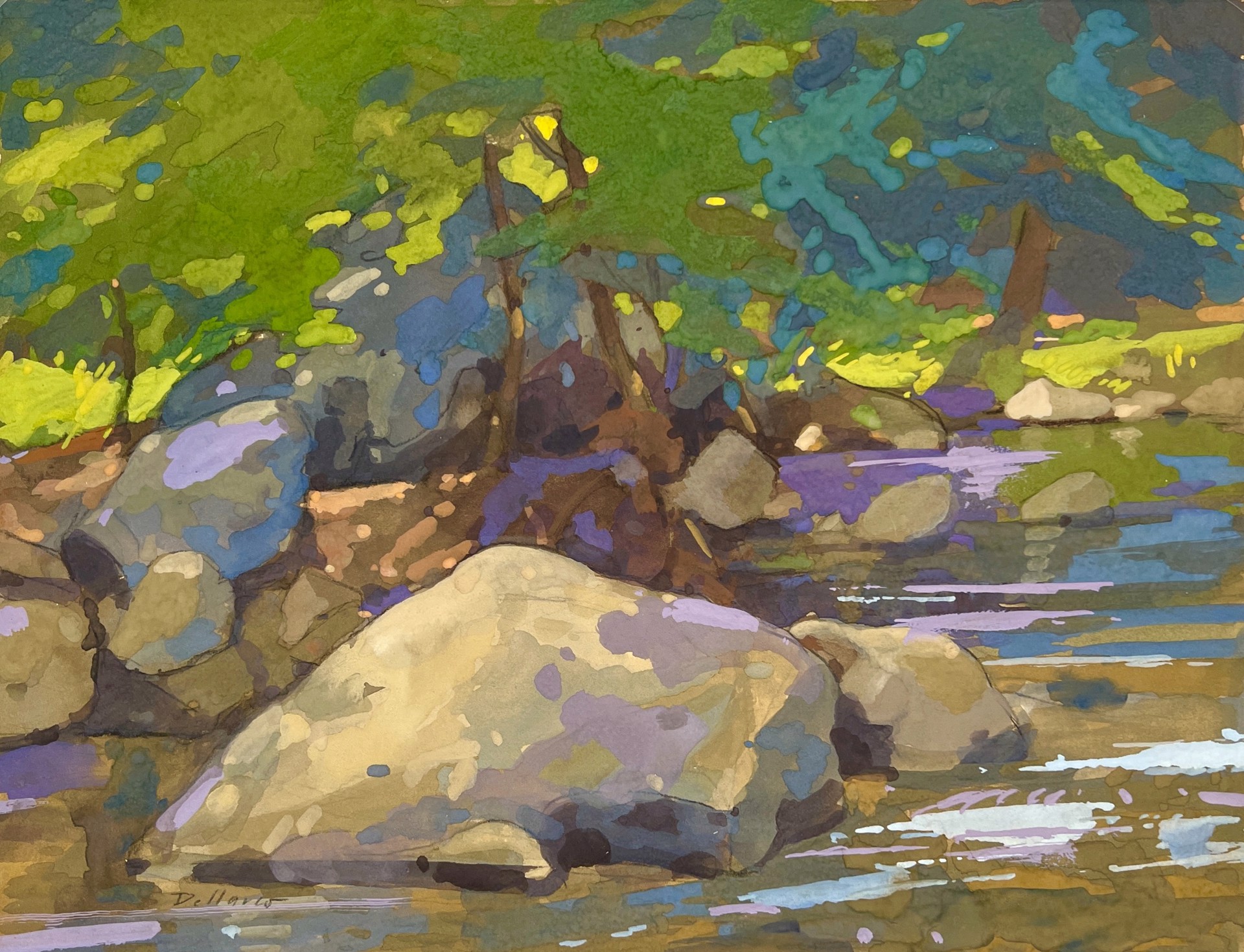 Rock Creek by Bernard Dellario