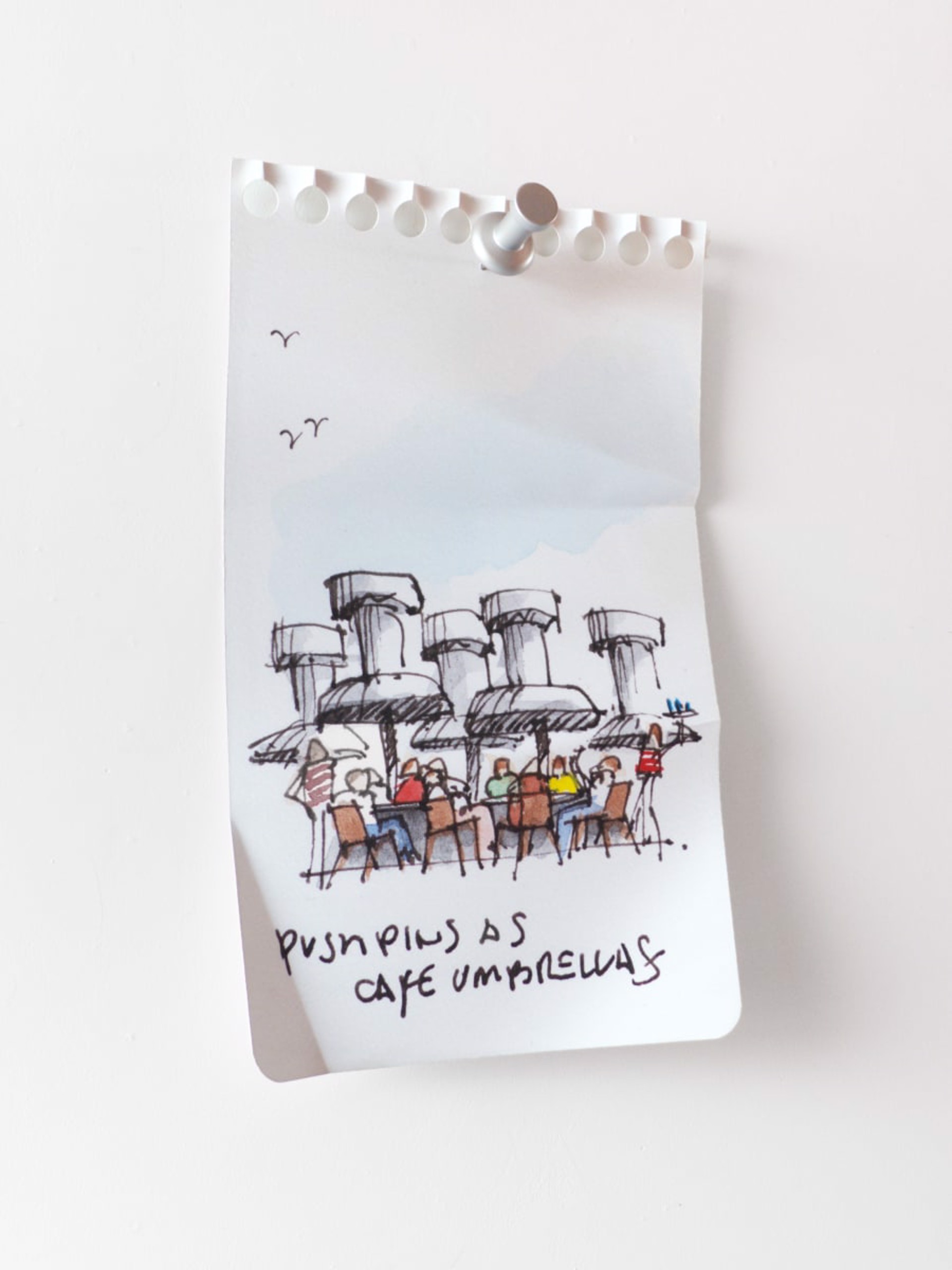 Push Pin Cafe by Miles Jaffe