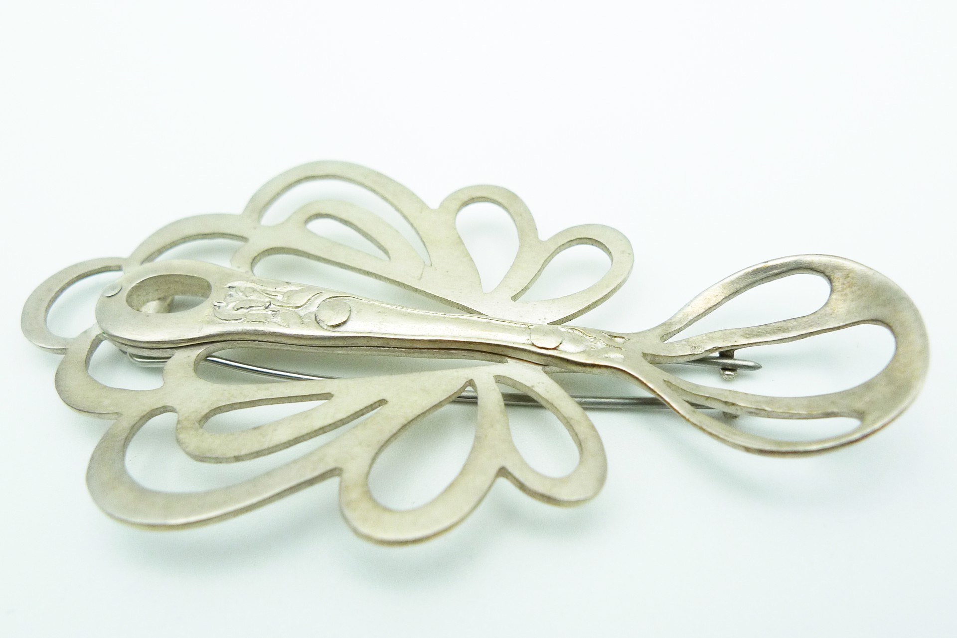 Salt Spoon Brooch by Alison L. Bailey