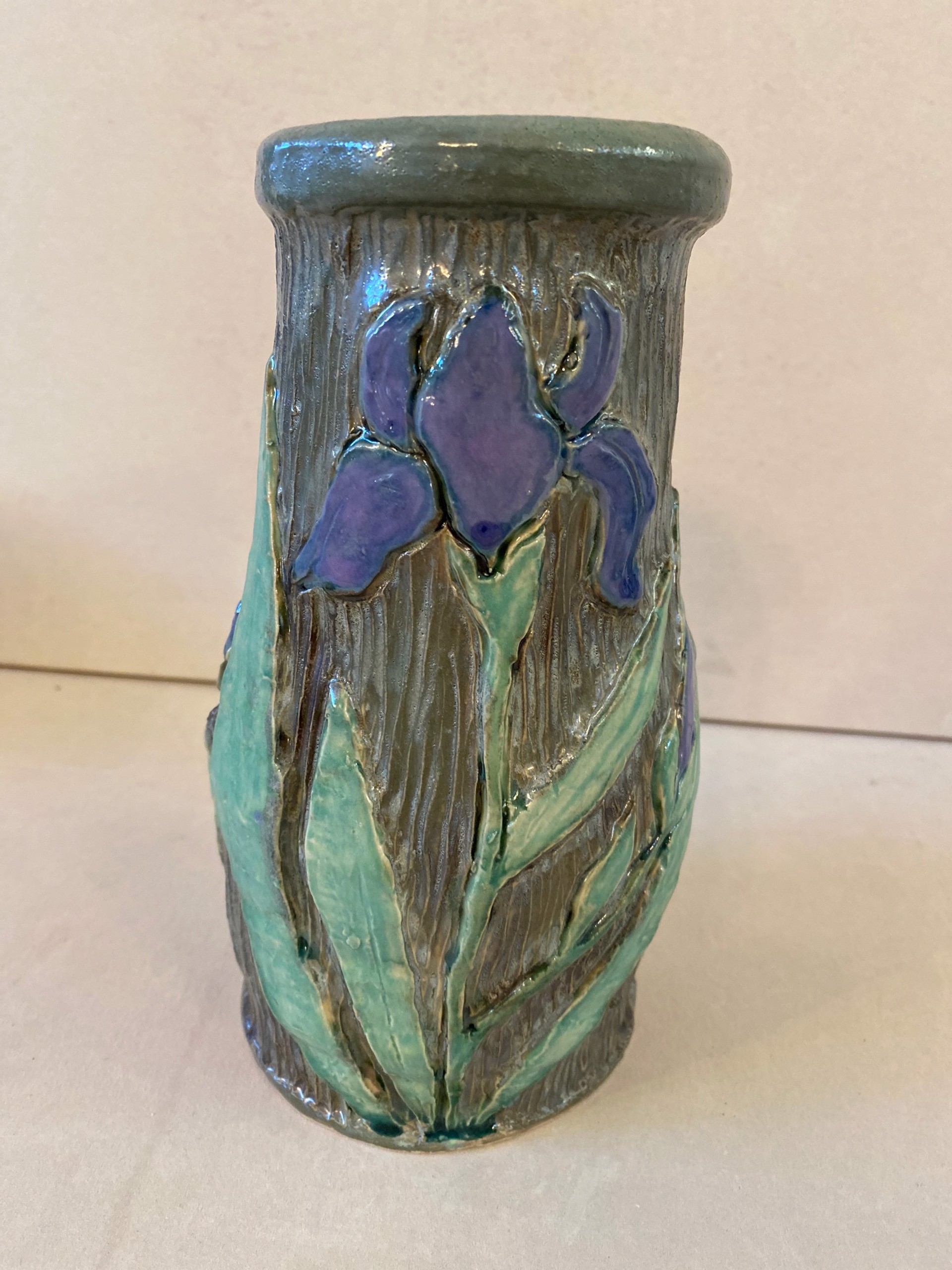 Iris Vase by Nini Bodenheimer