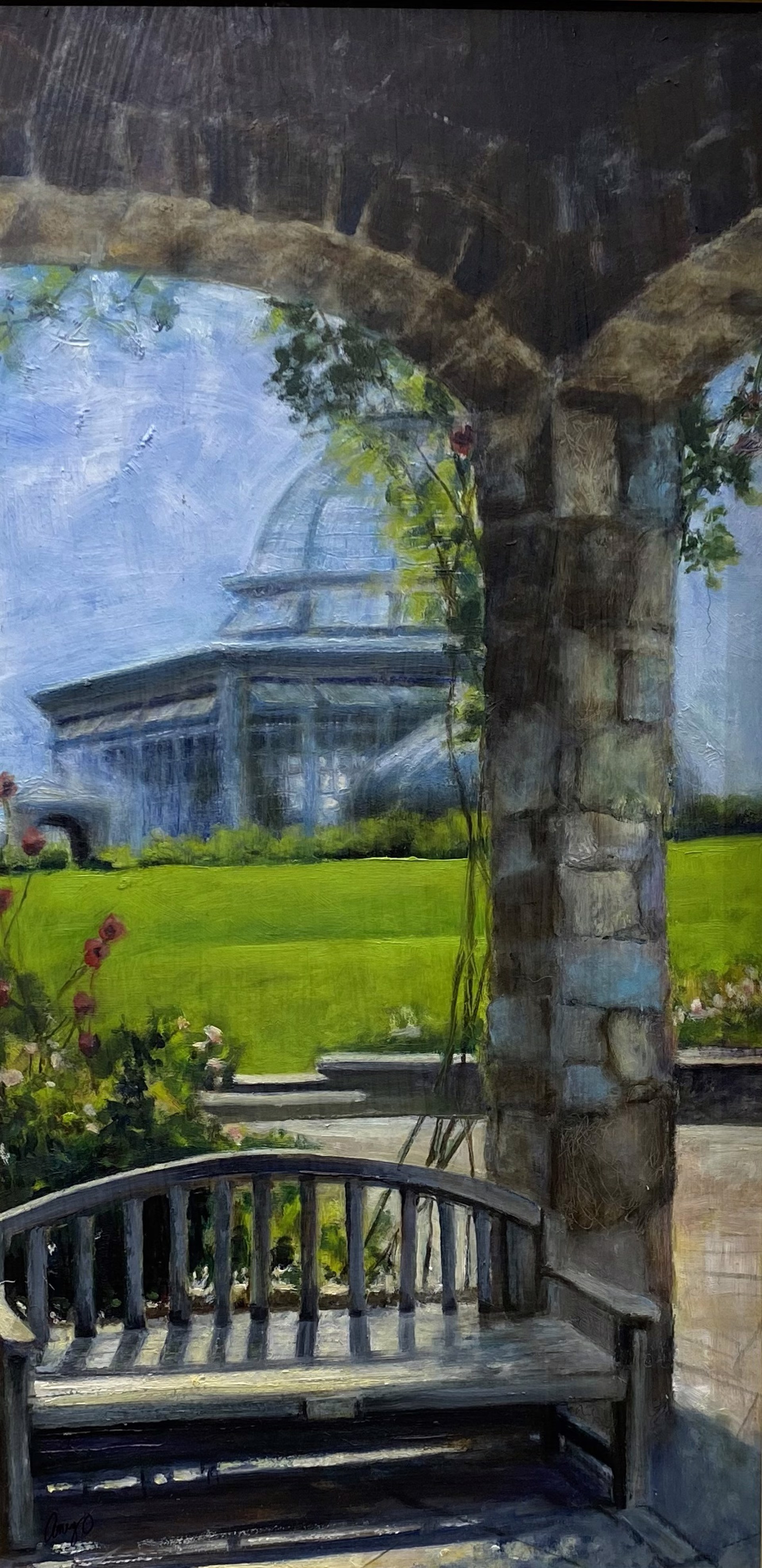 Scene From a Garden by Amy O'Callaghan