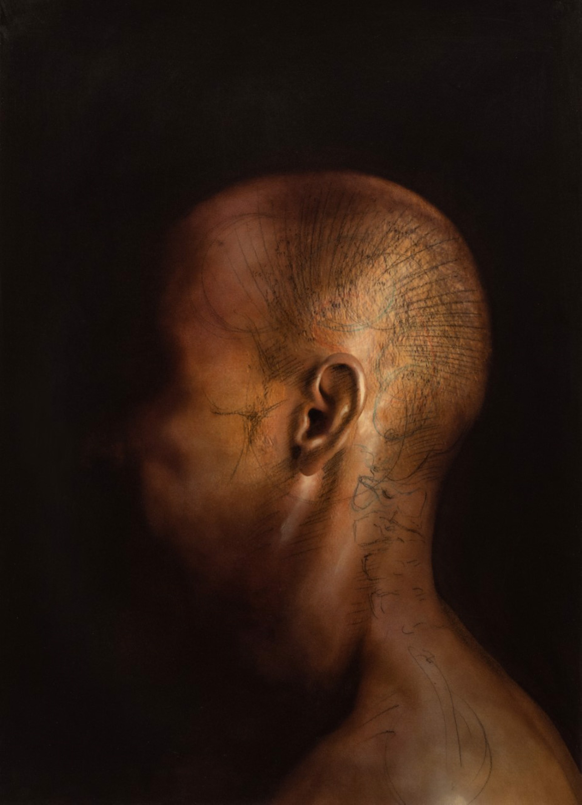 Self Portrait in Shadow by Patrick McKinnon