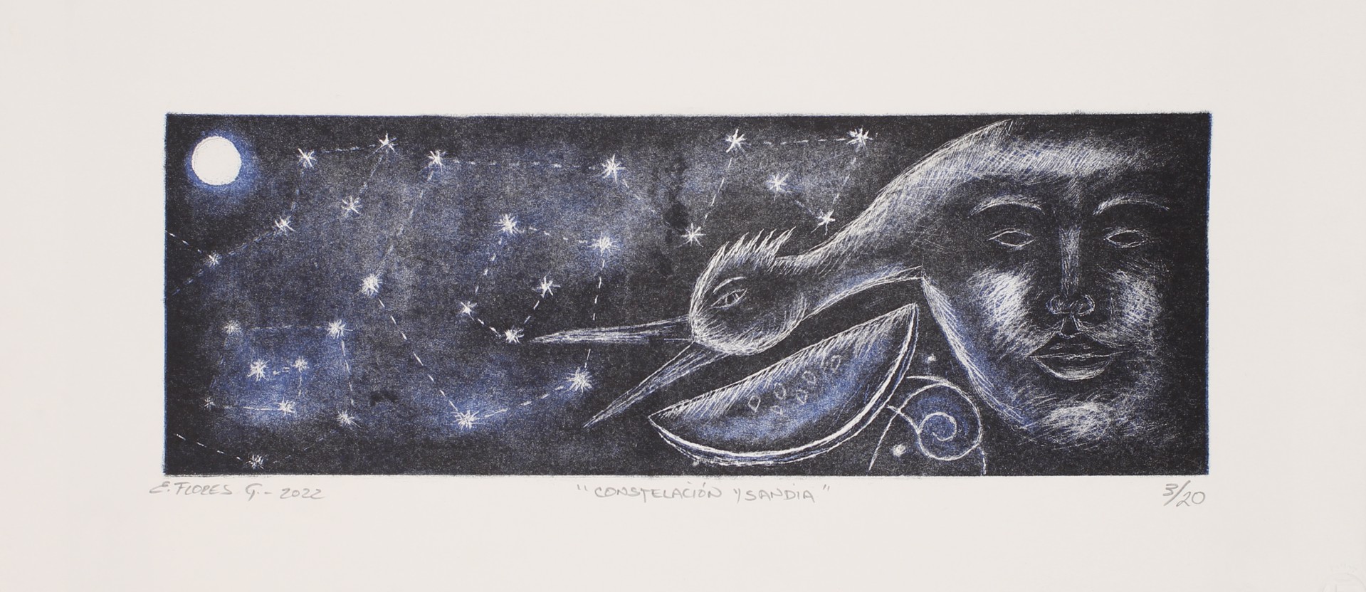 Constelacion y Sandia by Enrique Flores