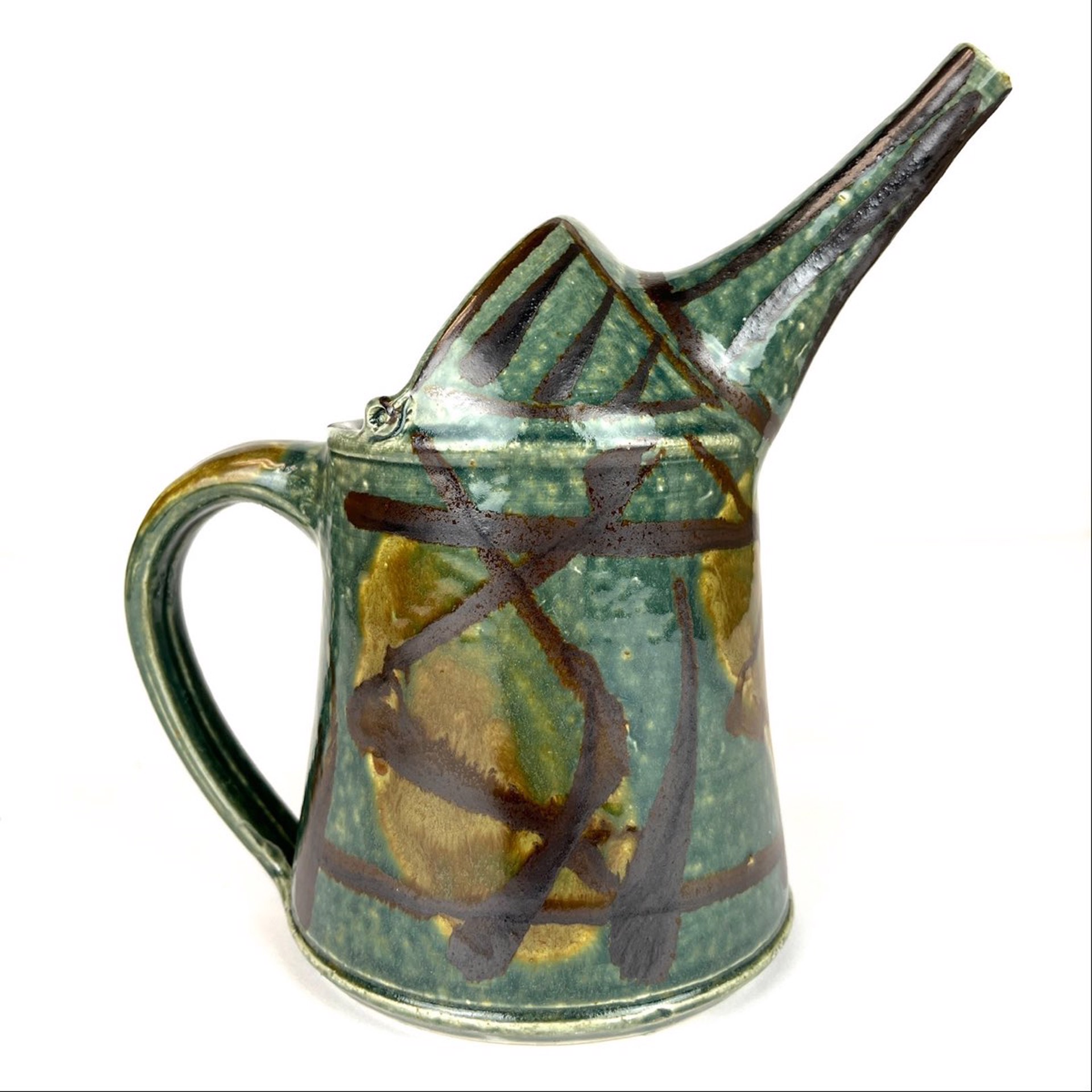 Thrown Watering Vessel by Mary Lynn Portera