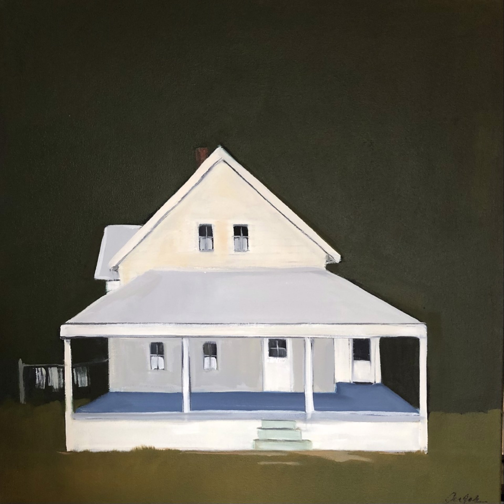 House at Roads End by Jean Jack