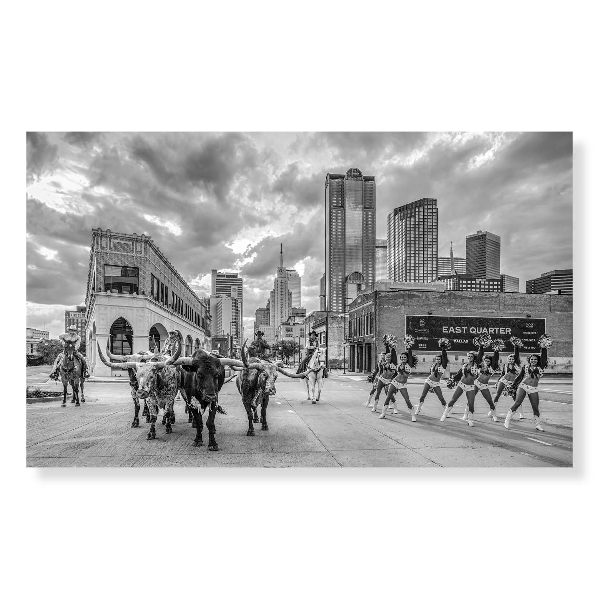 The Dallas Cowboys by David Yarrow