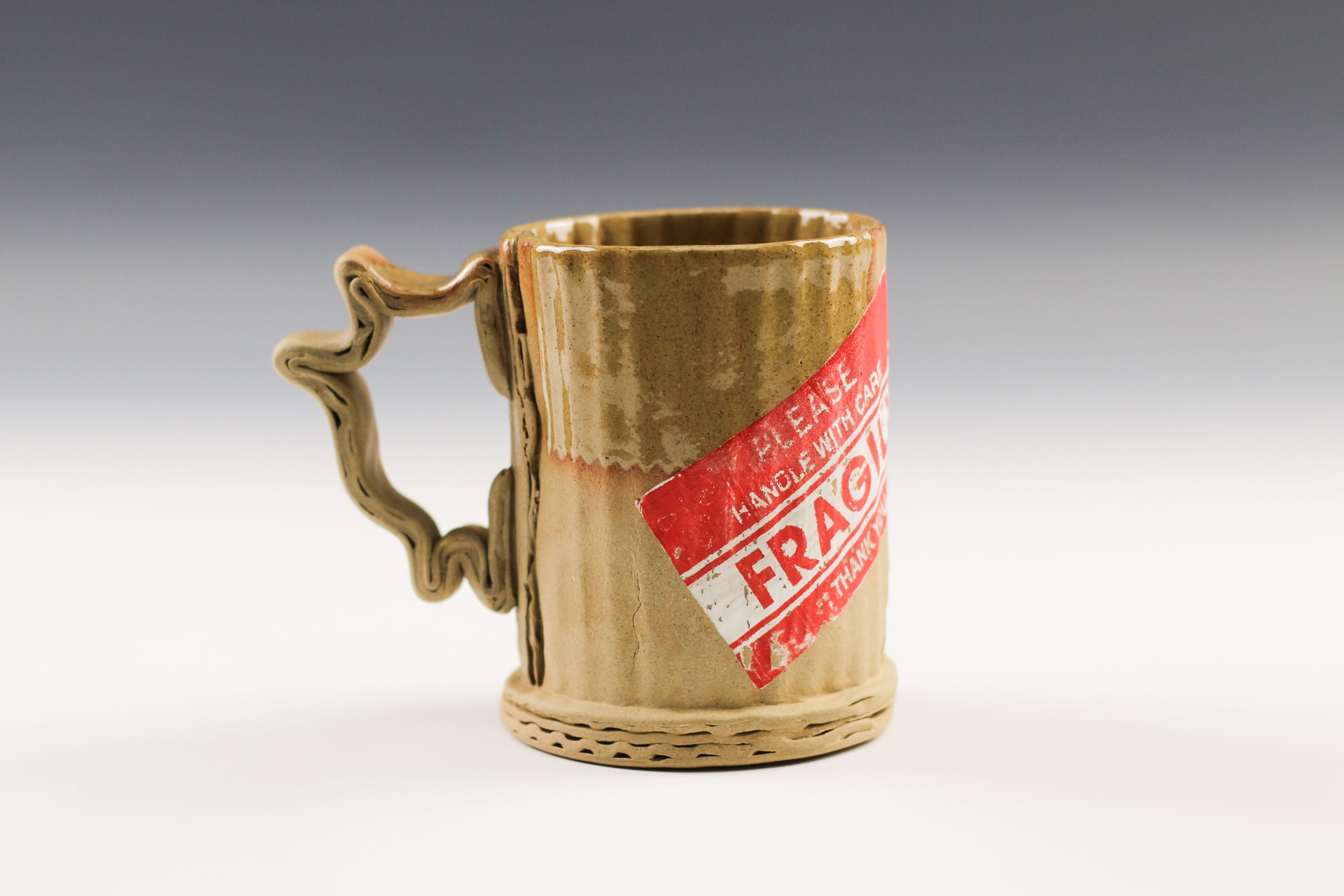 Fragile Mug by Tim Kowalczyk