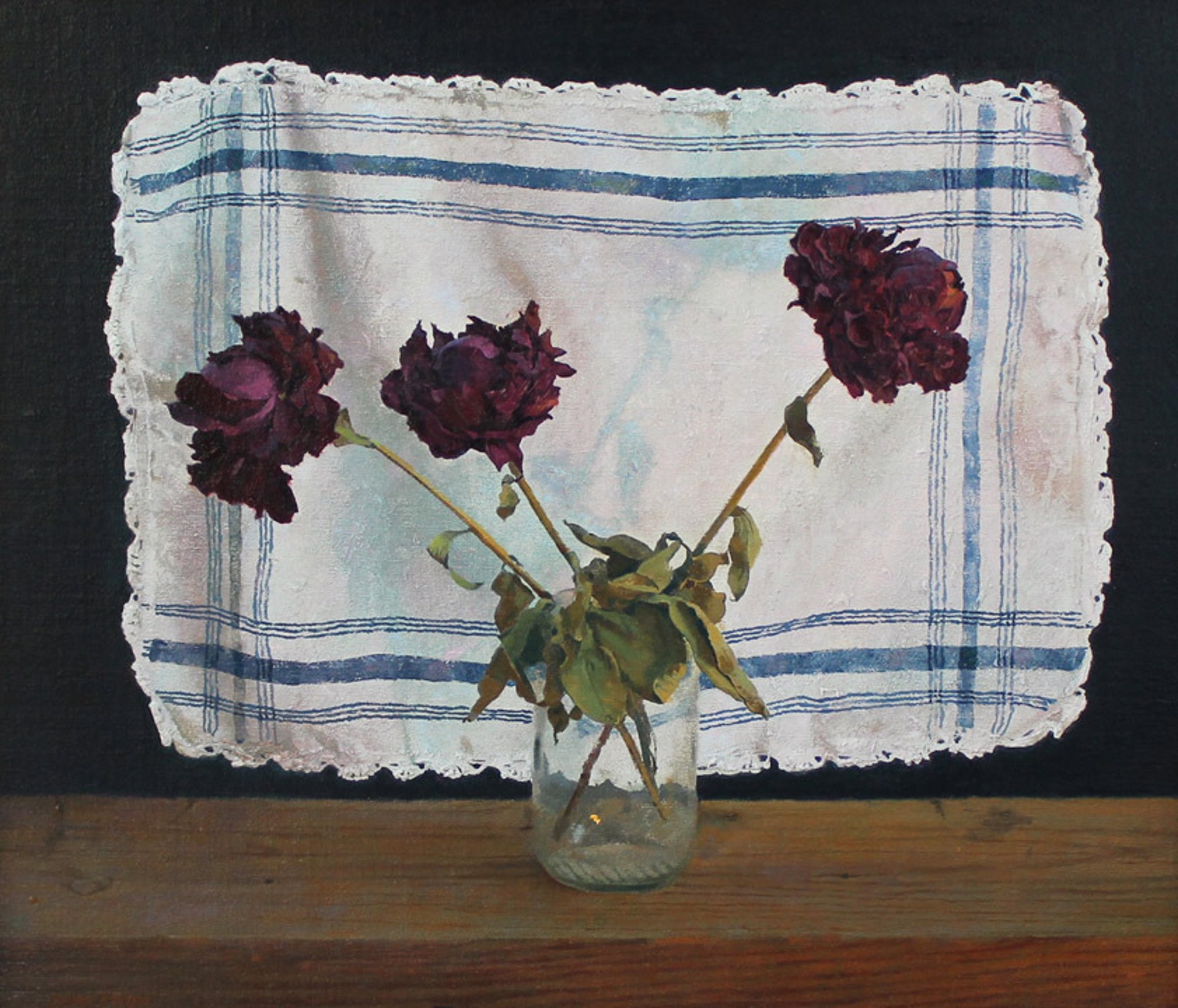 Still life with Dried Peonies by Martin Dimitrov