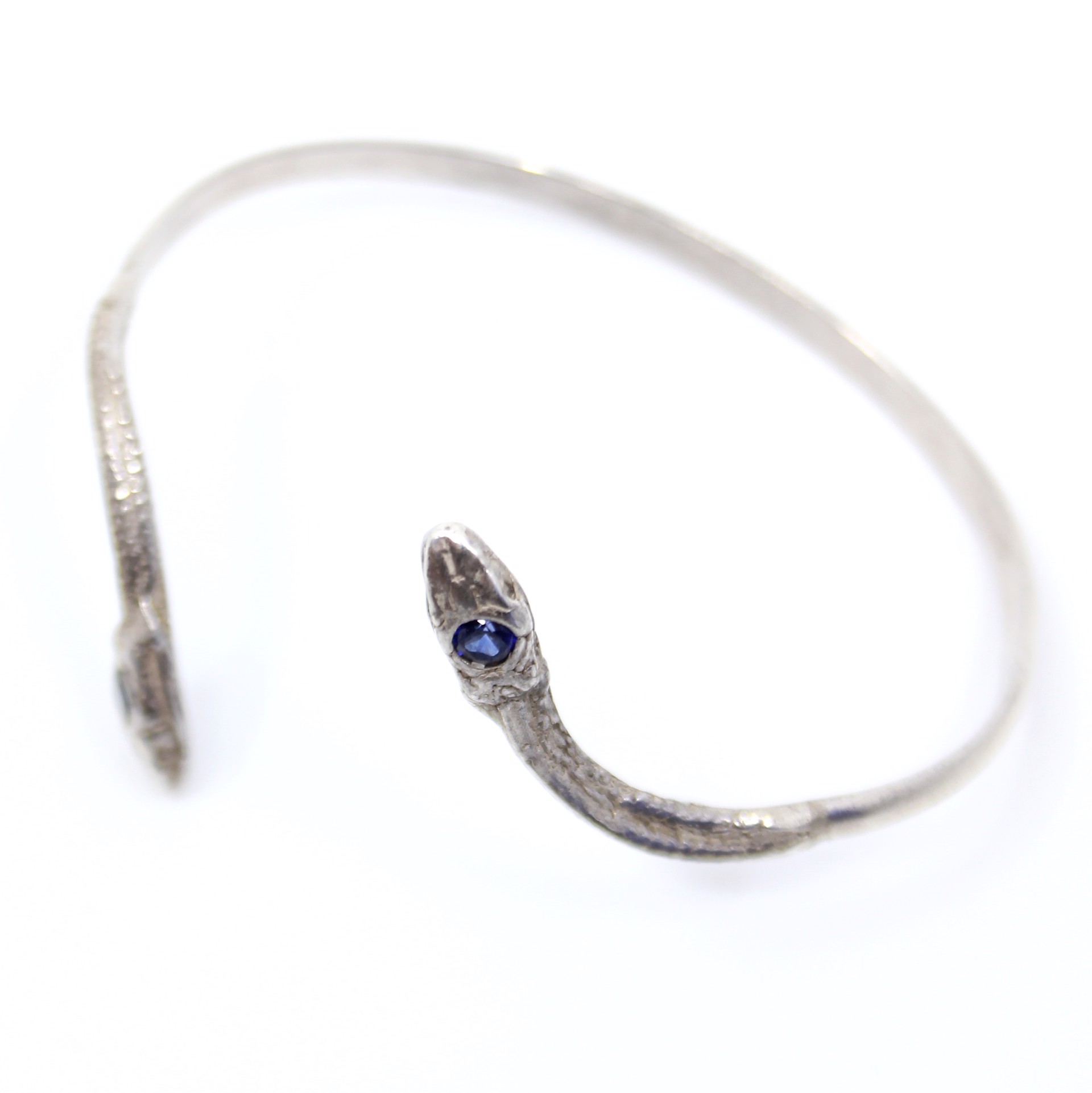 Sapphire Serpentine Cuff (Special Order) by Anna Johnson