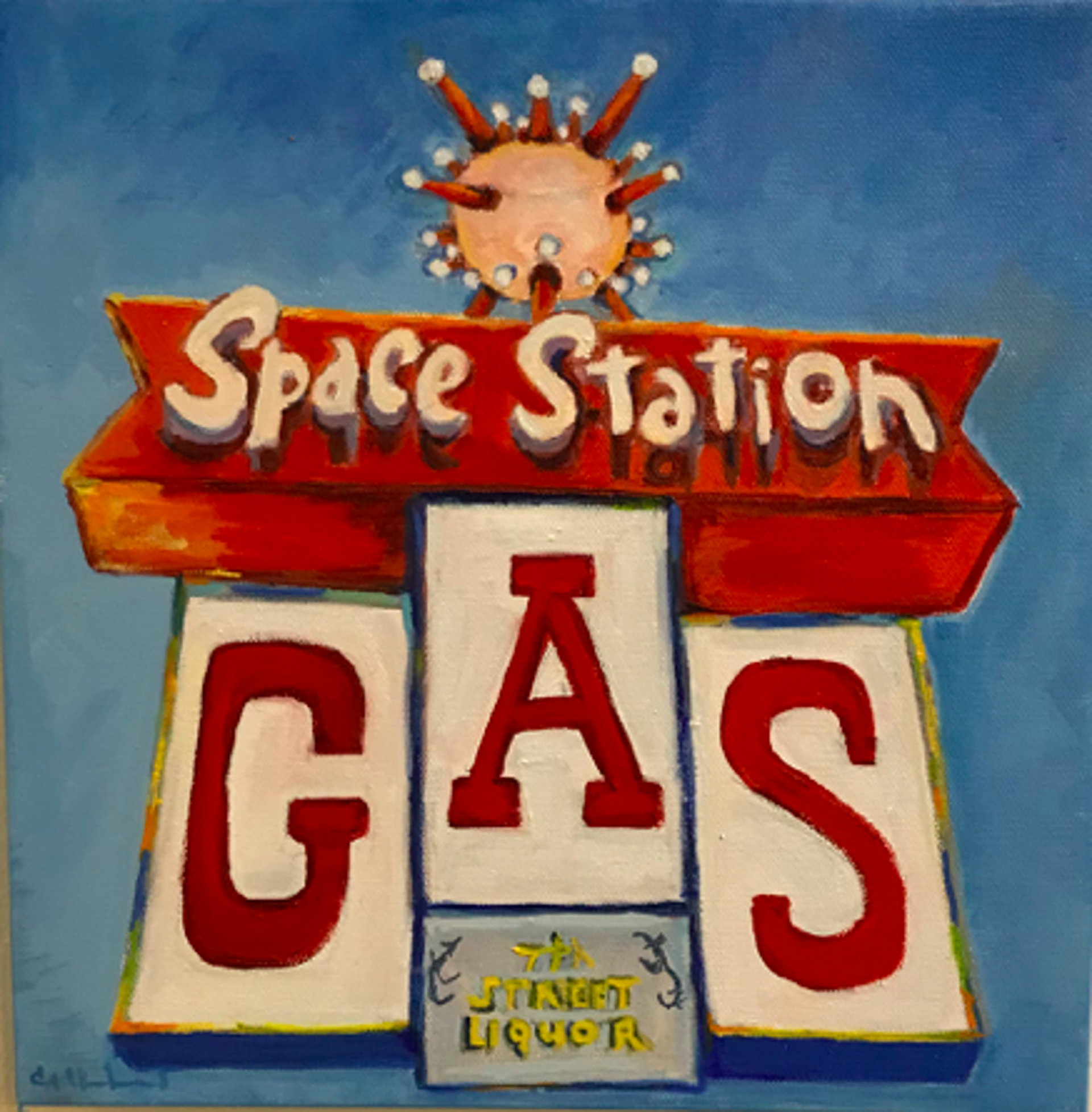 Space Station by Cindi Underwood