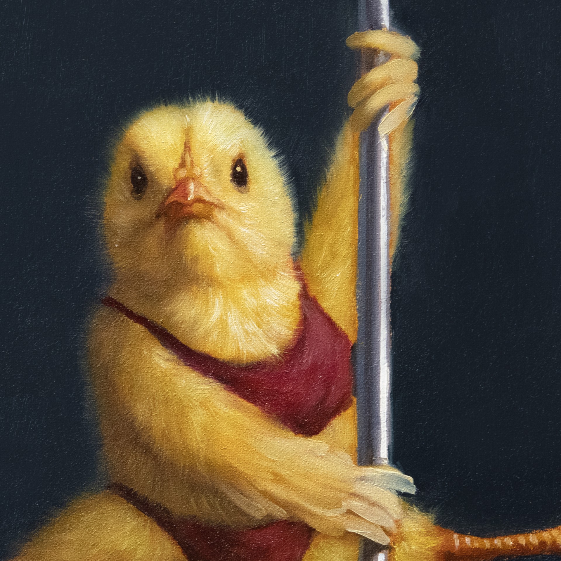 Pole Chick - Matrix by Lucia Heffernan