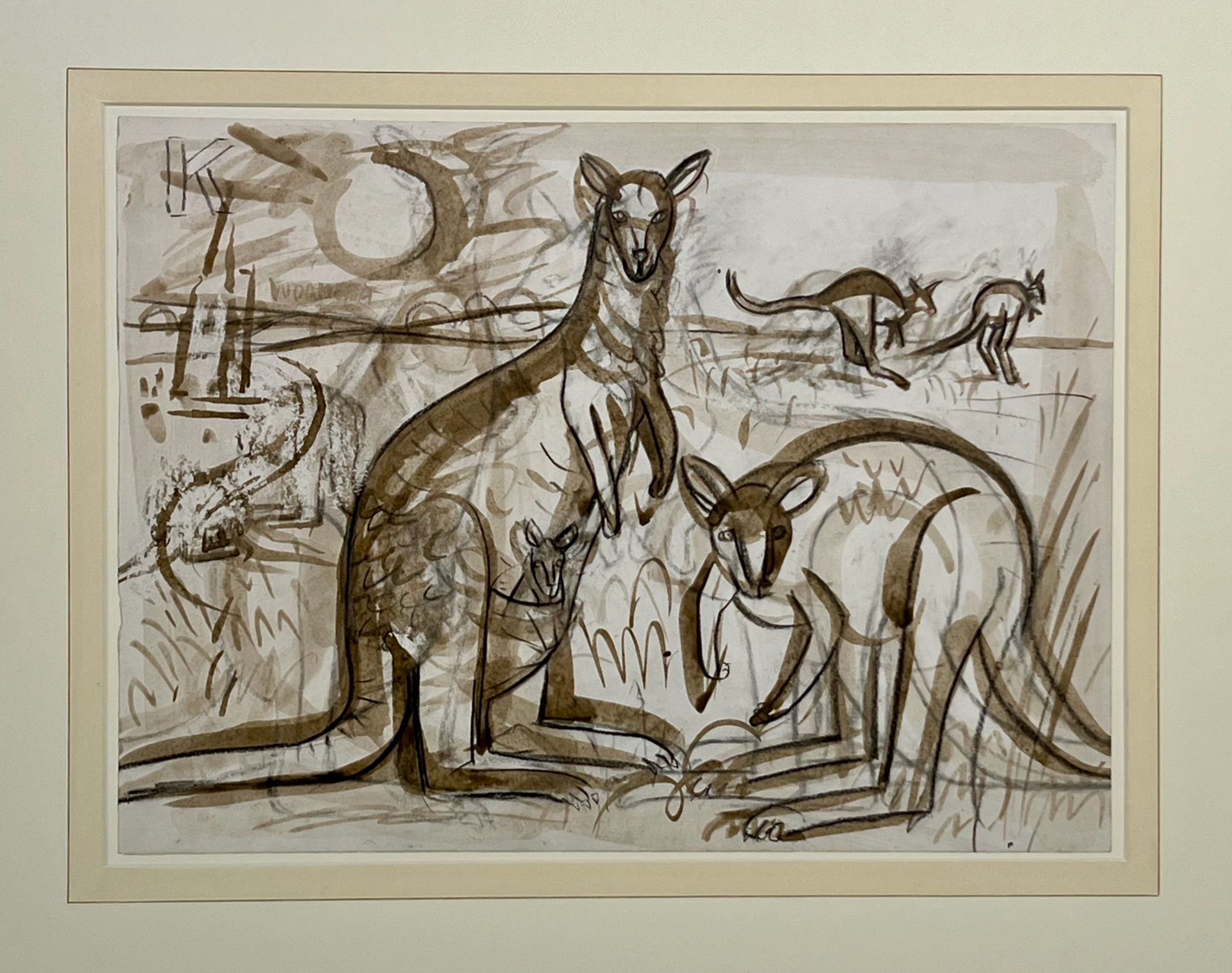 Kangaroos by Austin Taylor