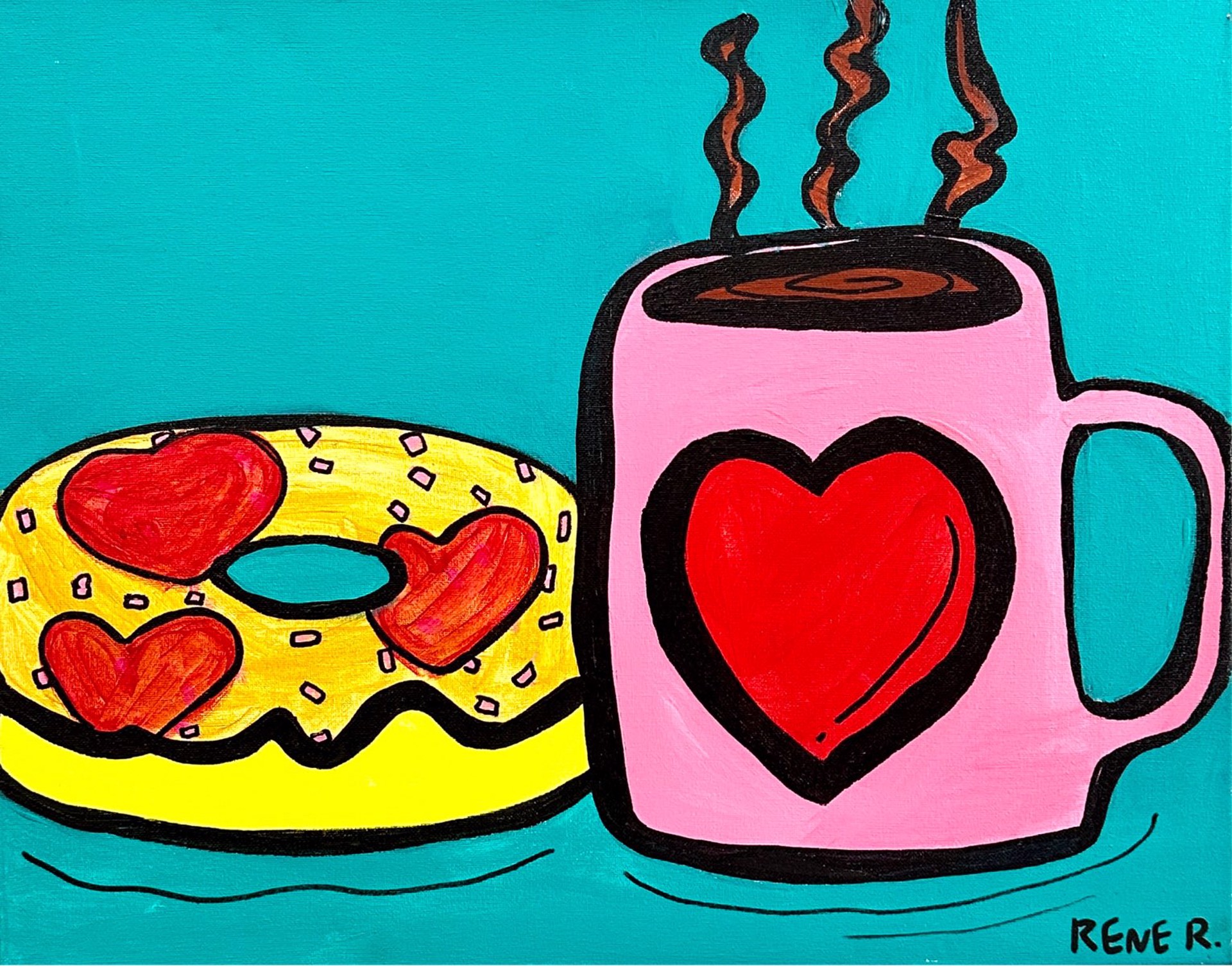 "Breakfast Love" by Elizabeth M. by One Step Beyond