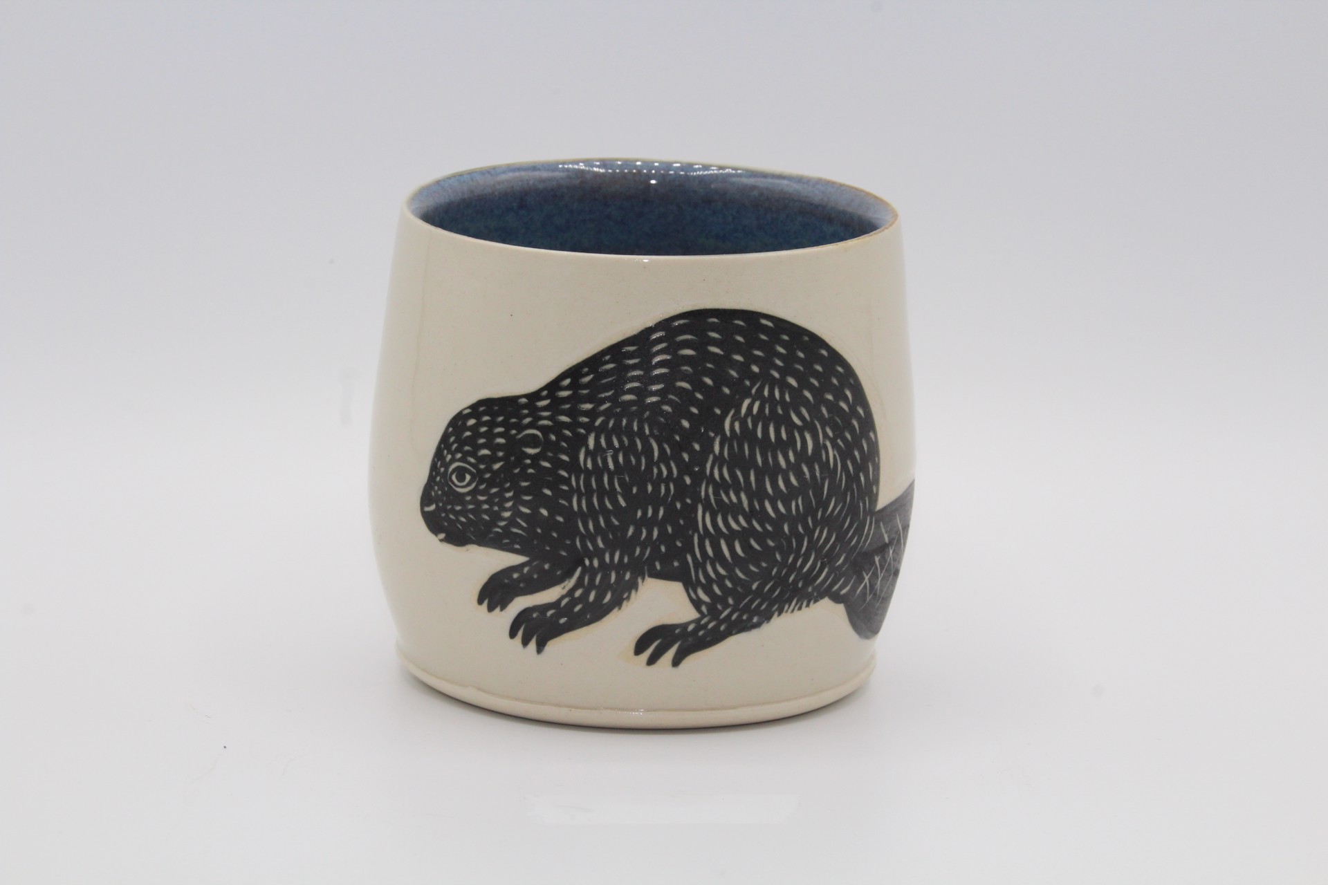 Beaver Mug by Christine Sutton