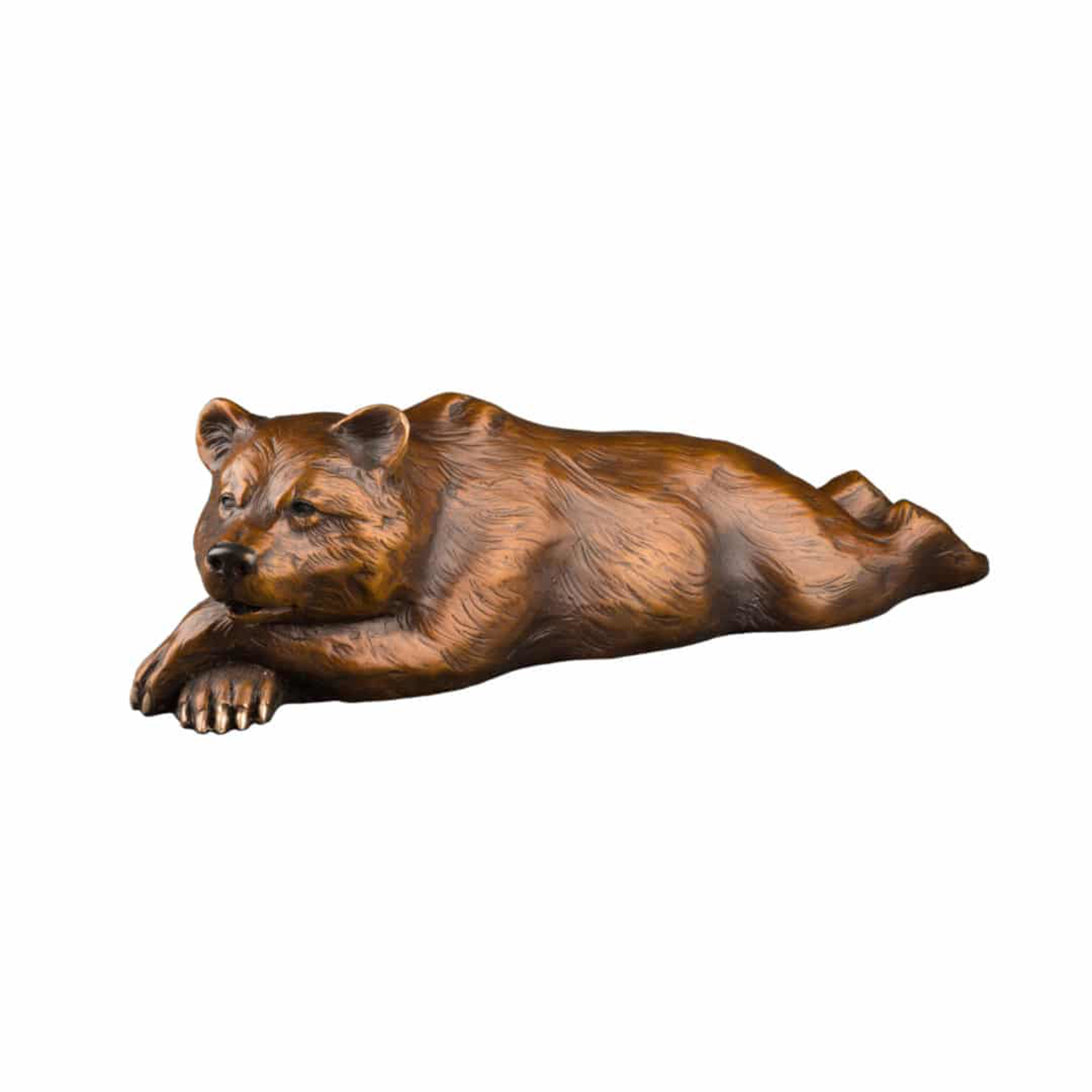 Bear Original Bronze Sculpture by Rip and Alison Caswell, Contemporary Fine Art, Modern Wildlife Art, Available At Gallery Wild