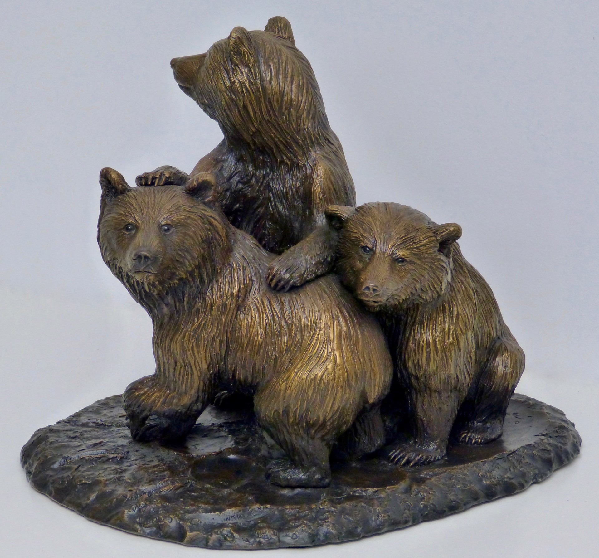 Three Little Bears by Tom Hjorleifson