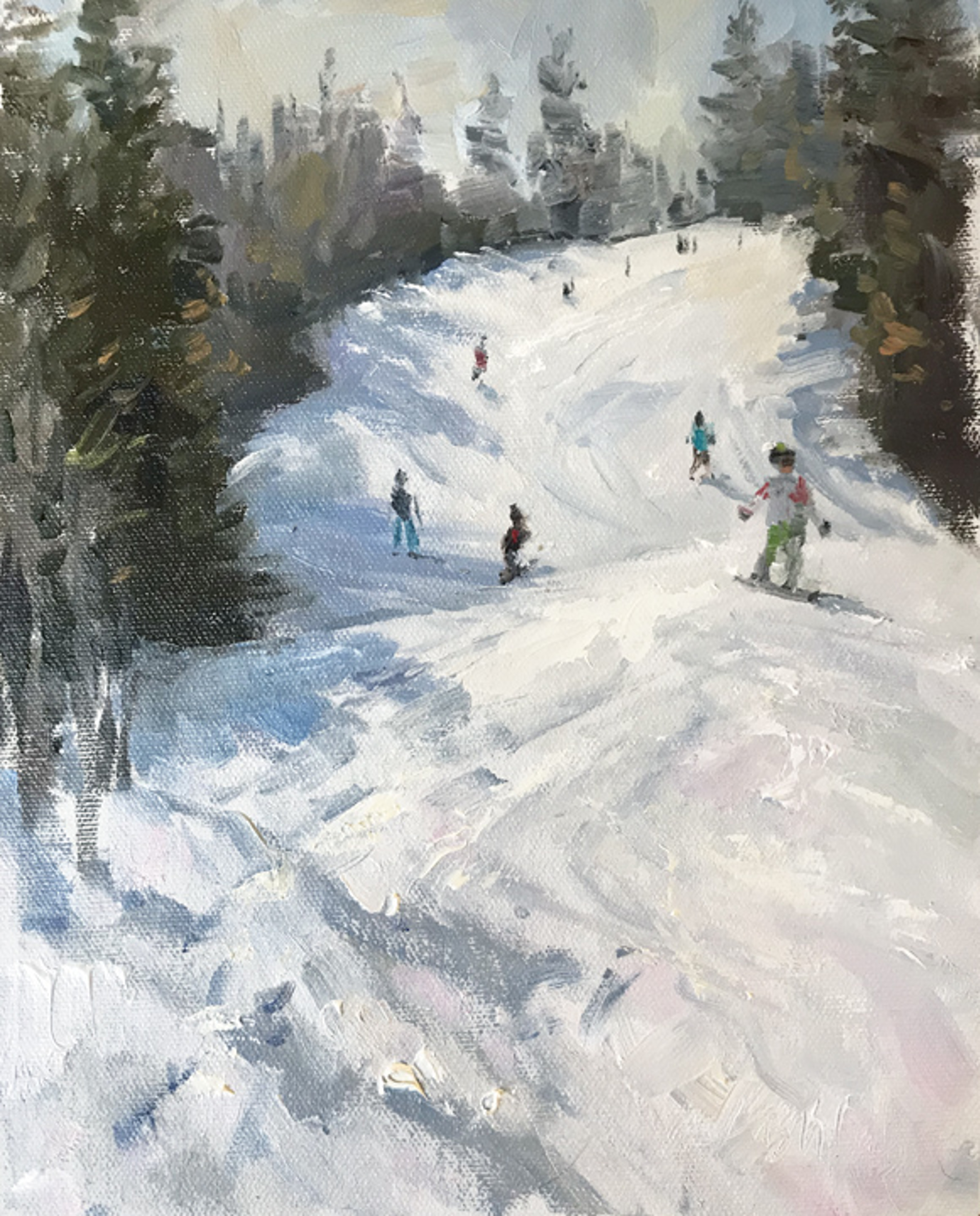 Ski Down by Christine Lashley