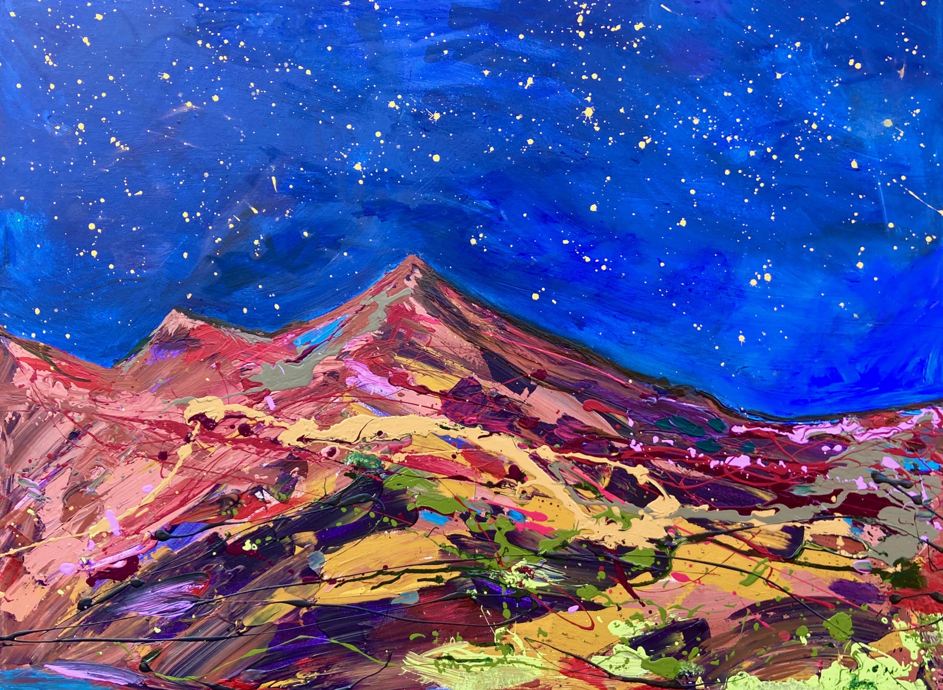 Inhale Mountains, Exhale Stars by Jessamine Narita