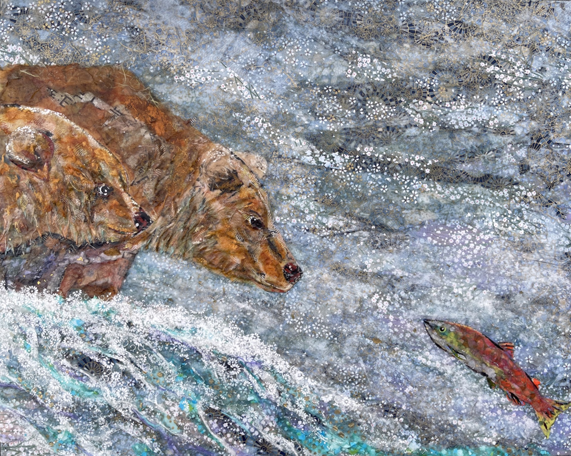 Brown Bear Study- Sold! by Laura Adams