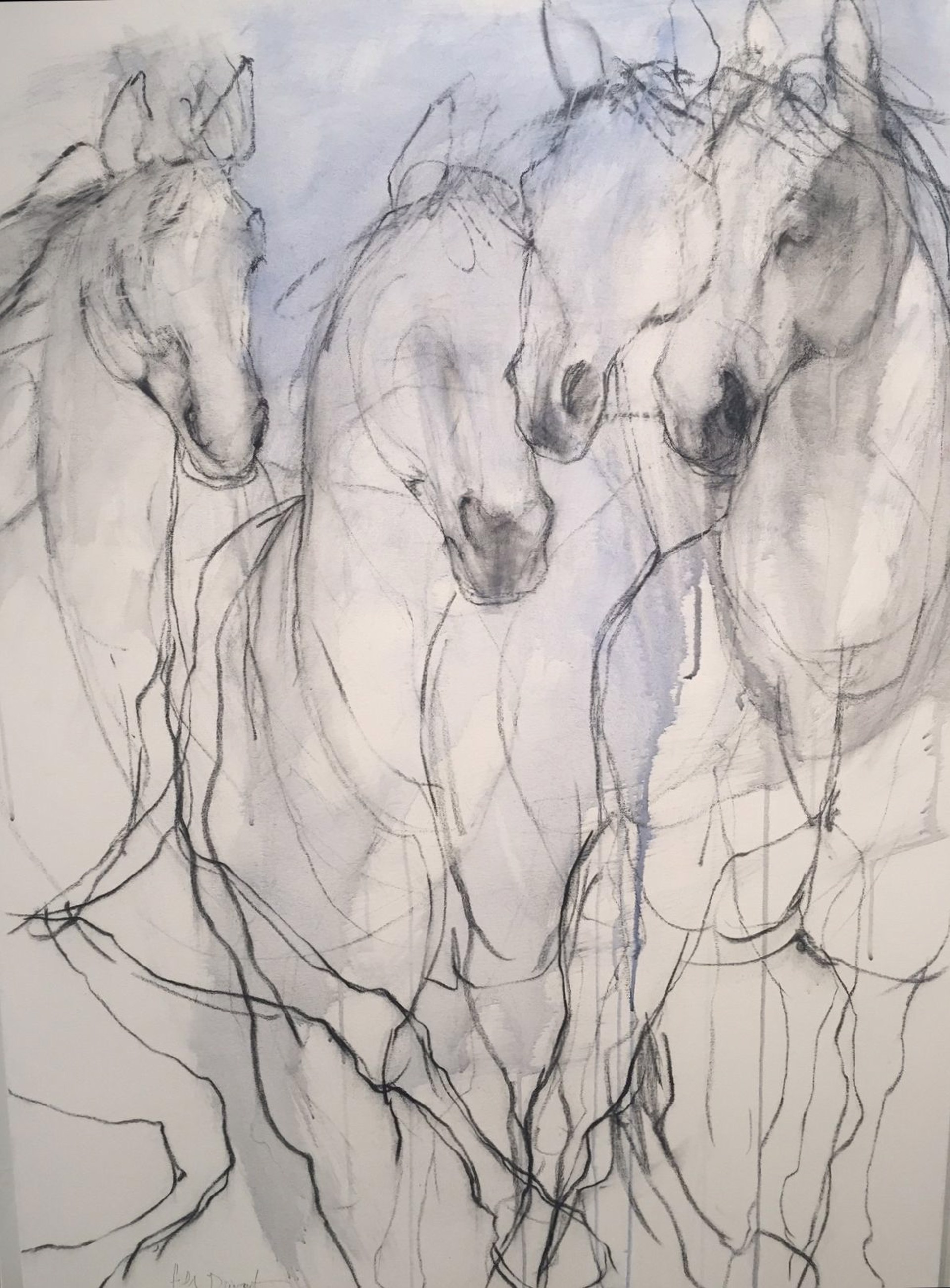 Blue Horses by Helen Durant