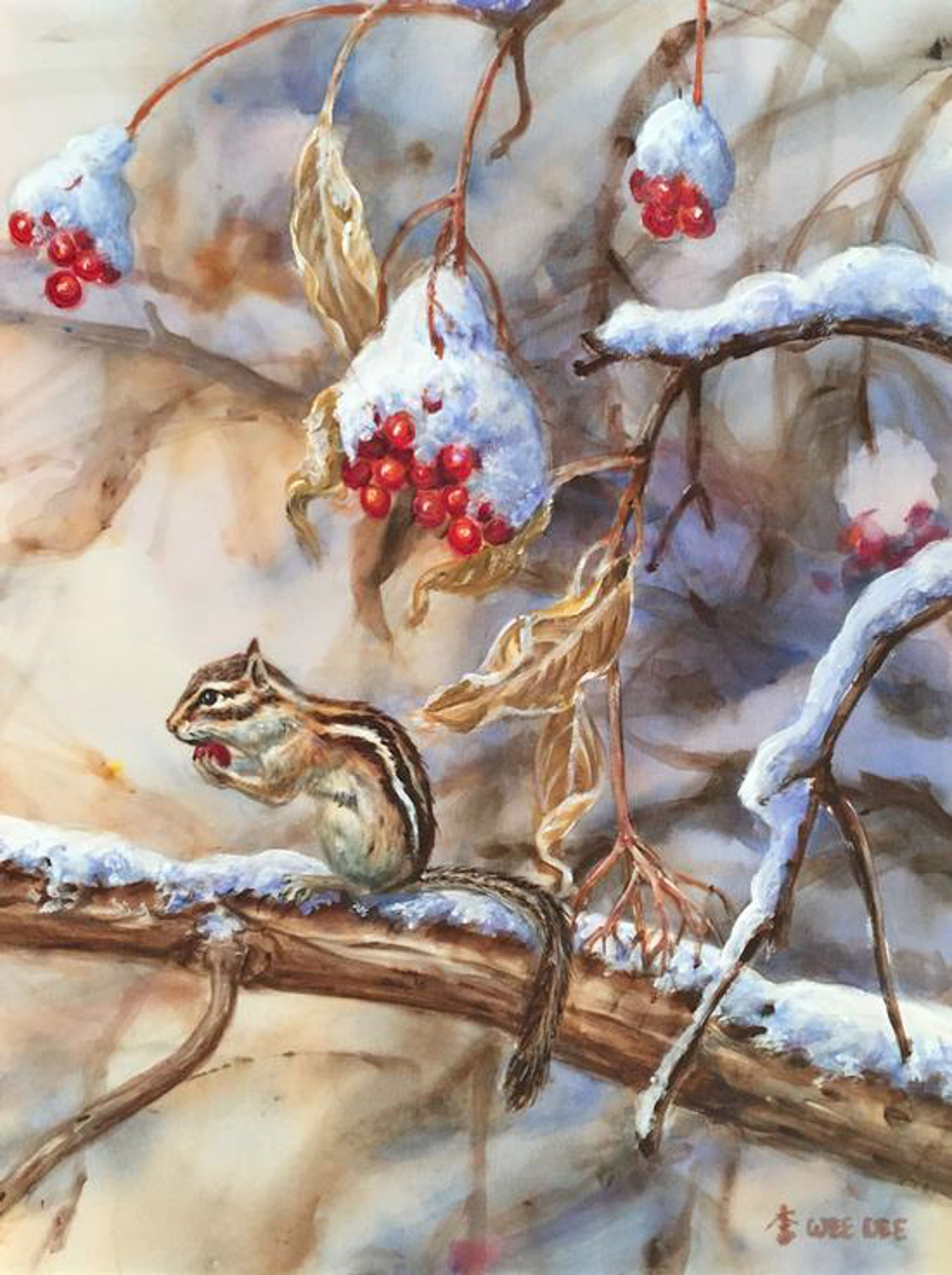 Frozen Berries by Wee Lee