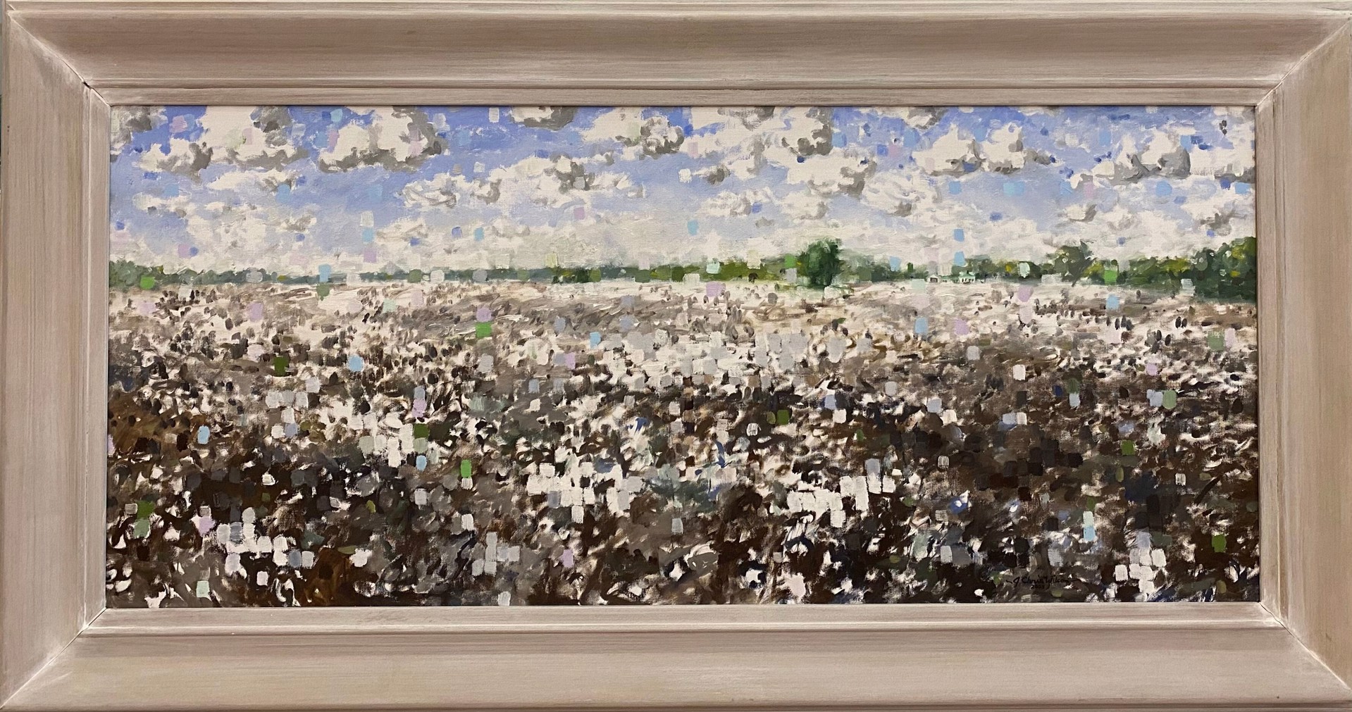 Edge Combe County Cotton Field by J. Chris Wilson