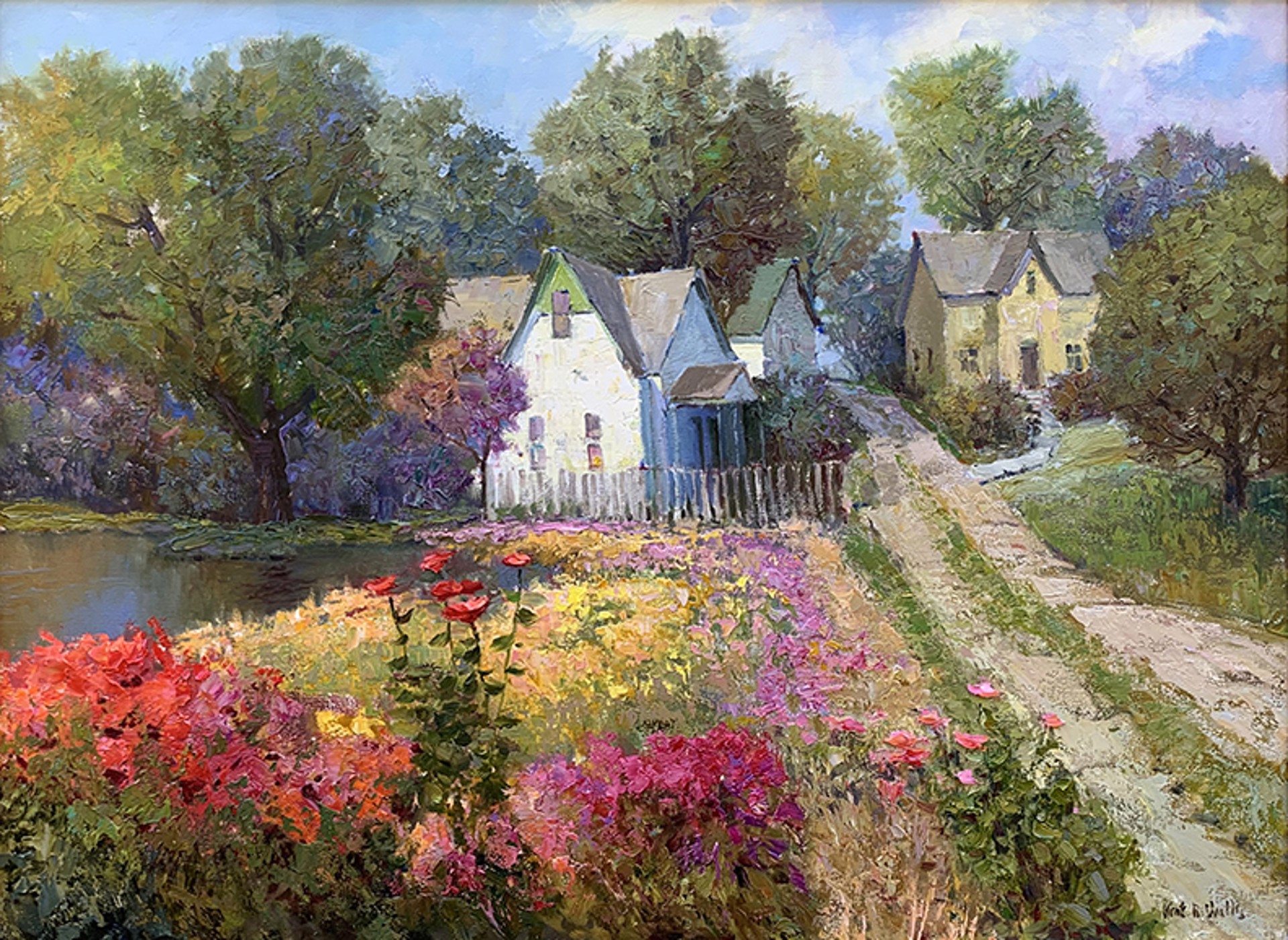 Blissful Countryside by Kent R. Wallis