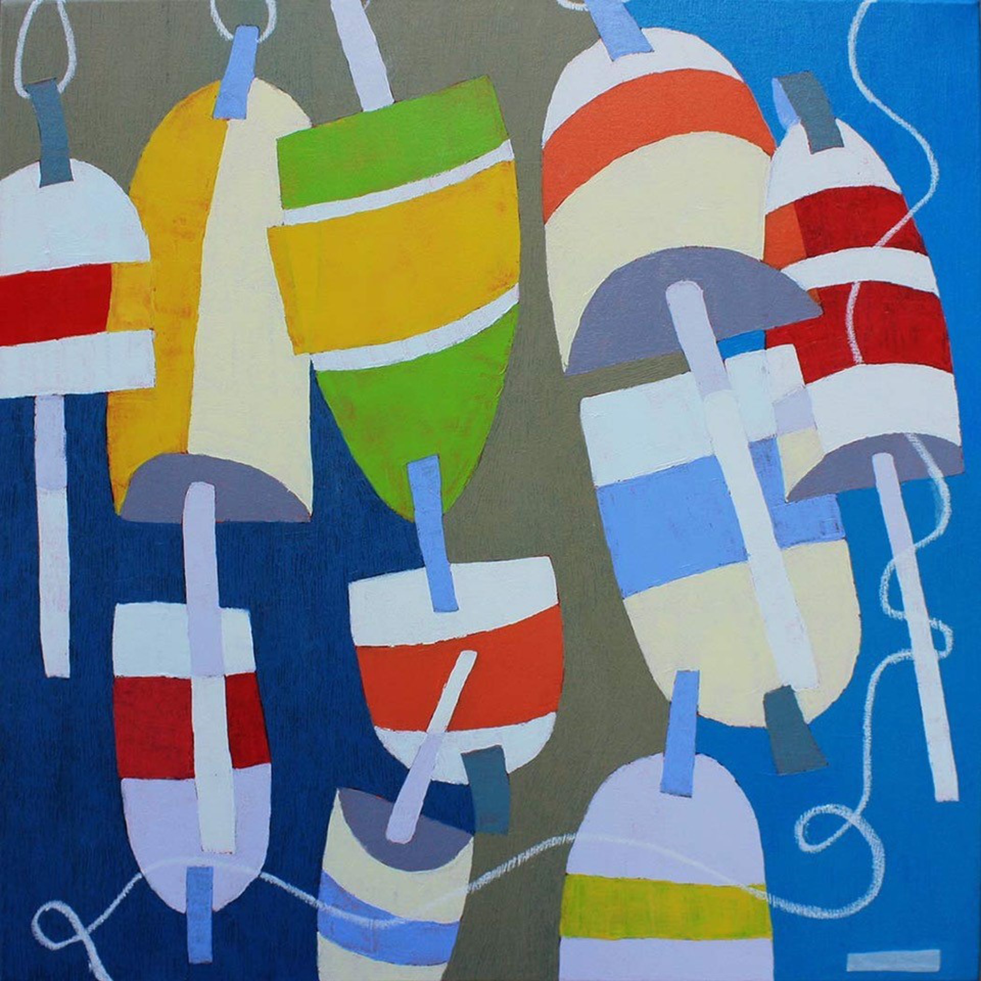 Buoy Shed Color by Ann Trainor Domingue