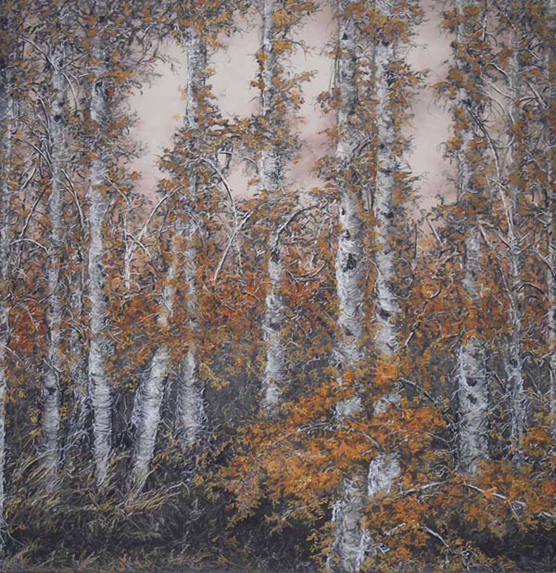 Birch, Fall by Ellen Wagener
