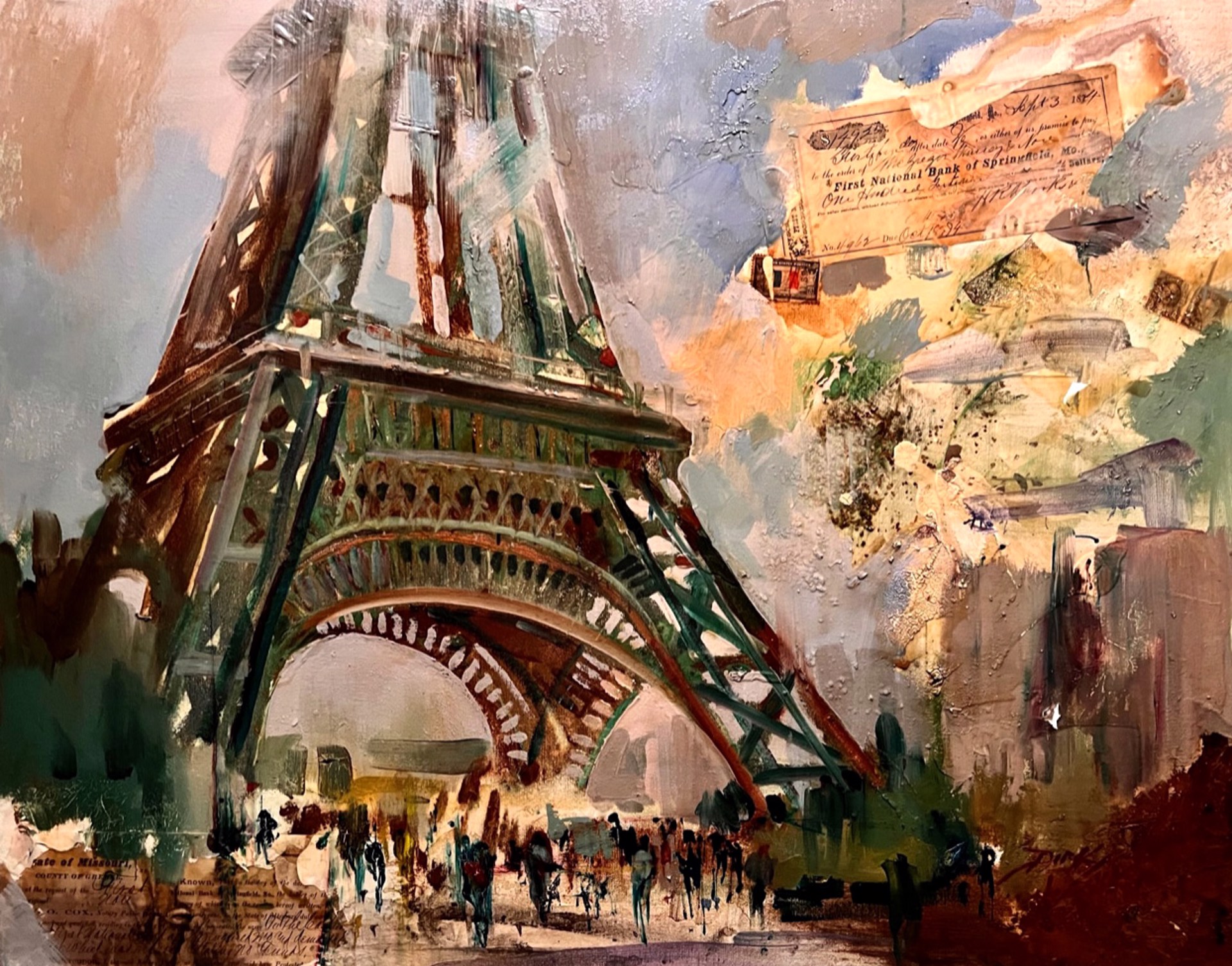 Memories of Paris by Dirk Walker