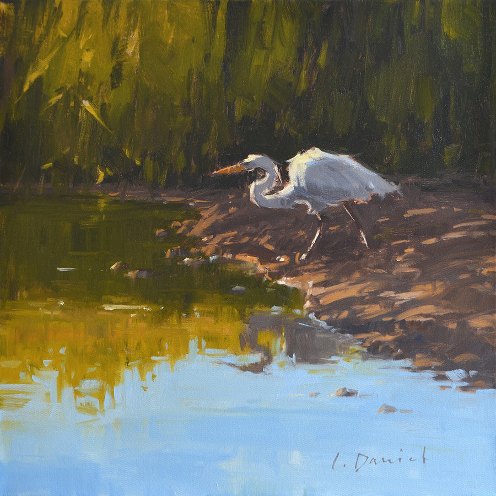 Marsh Hunter by LAUREL DANIEL