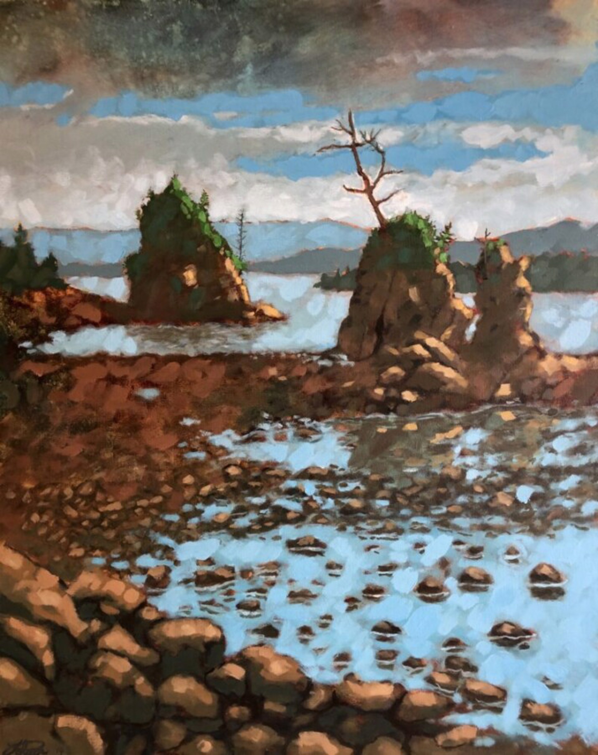Three Sisters’ Oregon Coast by Paul Polson